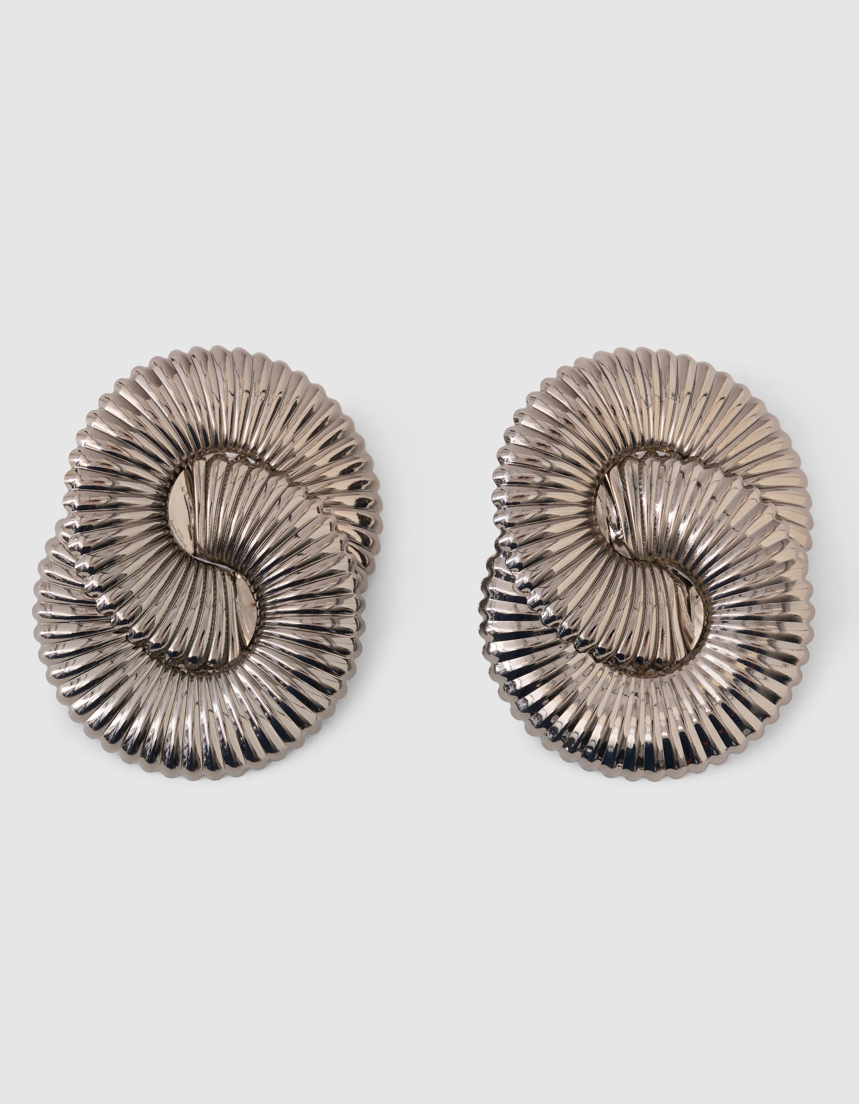 Spiral Oorbellen Zwart SHOEBY ACCESSOIRES