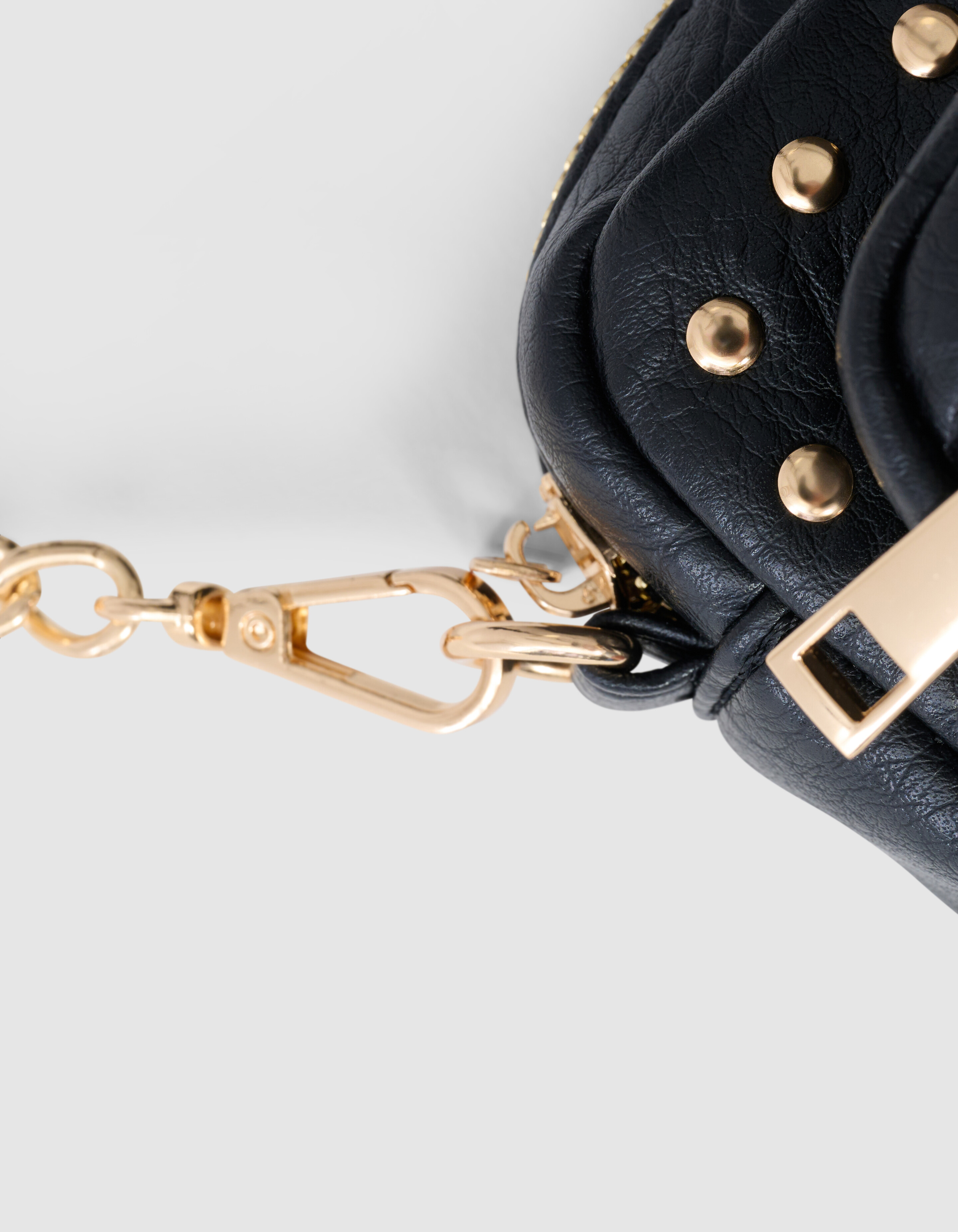 Studs Pocket Tas Zwart SHOEBY ACCESSOIRES
