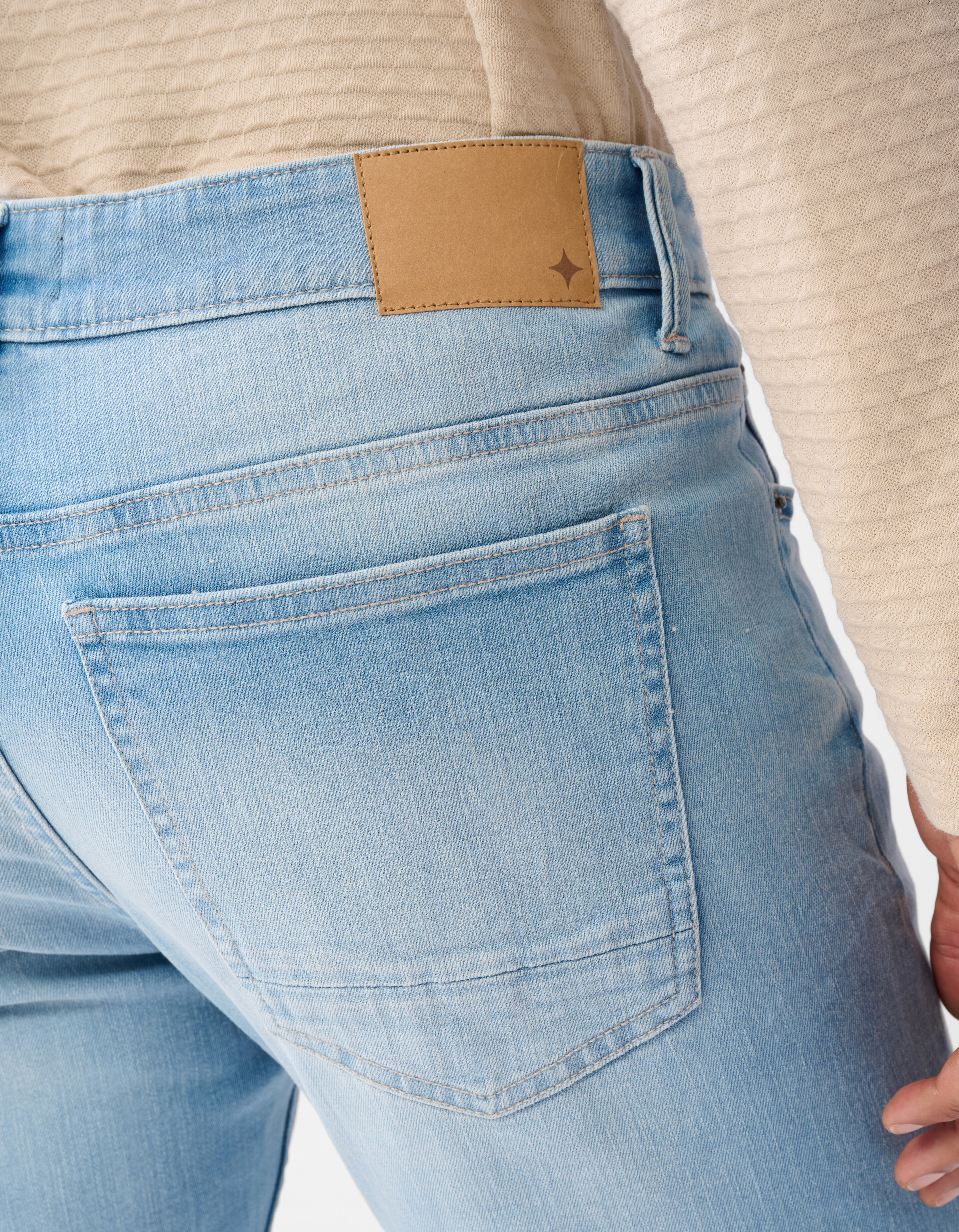 Slim Fit Jeans Lichtblauw L34 SHOEBY MEN