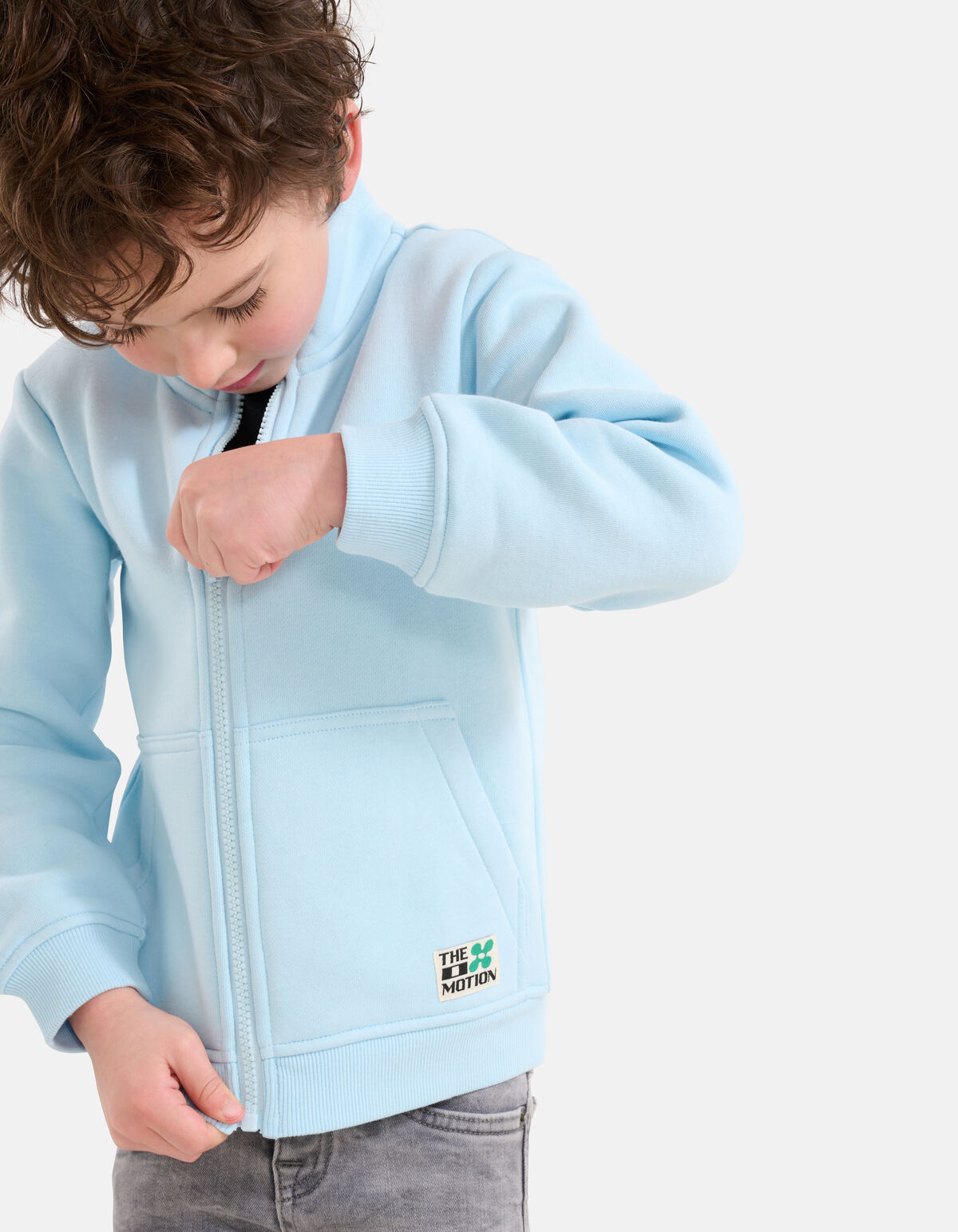 Label Vest Lichtblauw SHOEBY BOYS