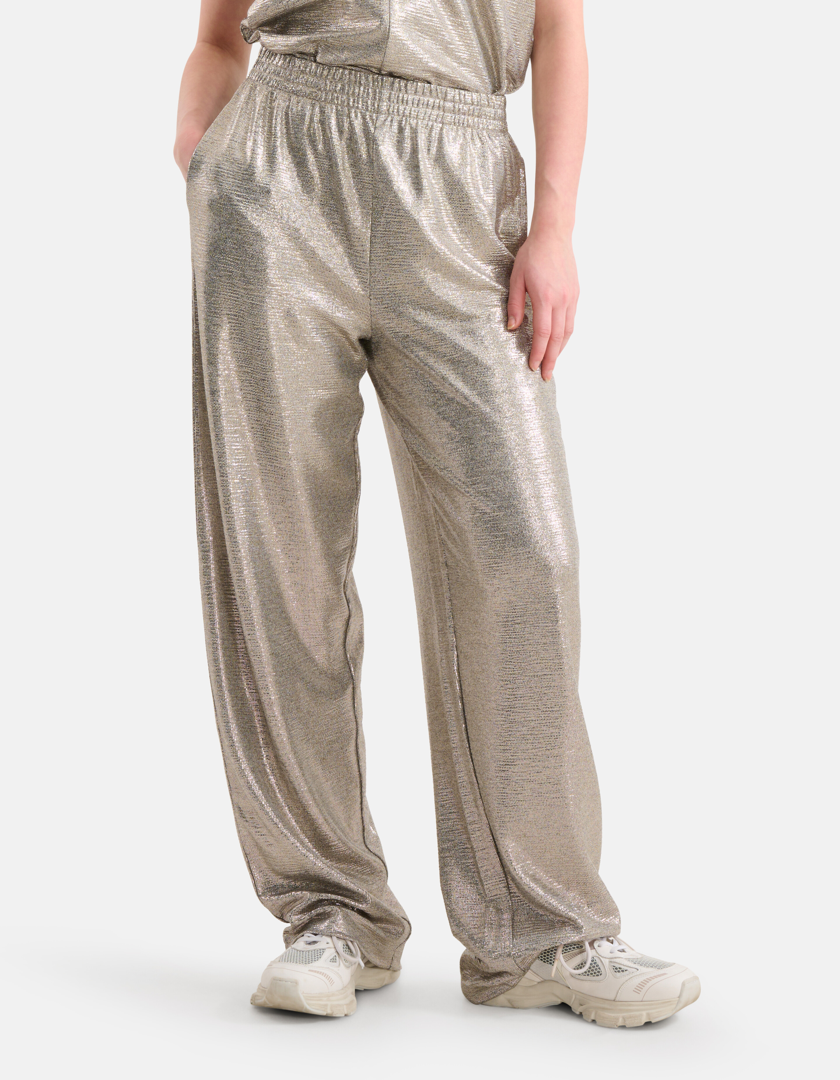 Metallic broek Zilver SHOEBY WOMEN