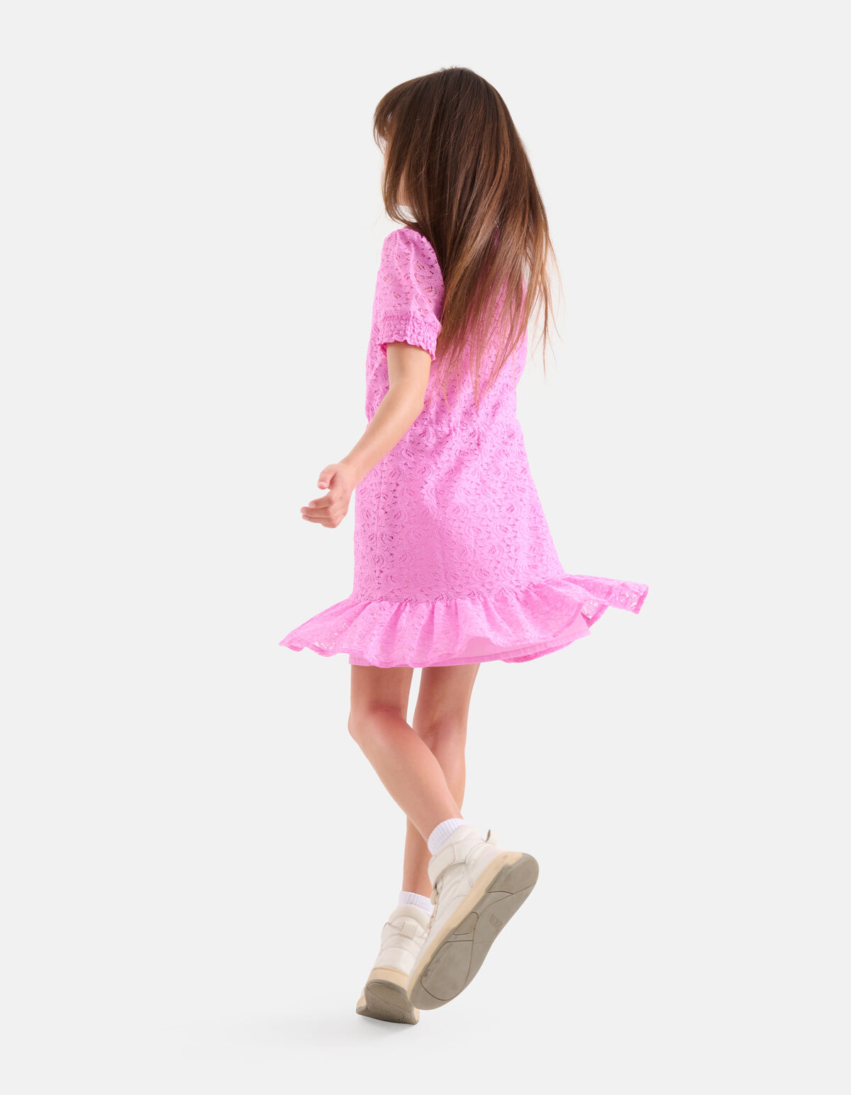 Kanten Jurk Roze SHOEBY GIRLS