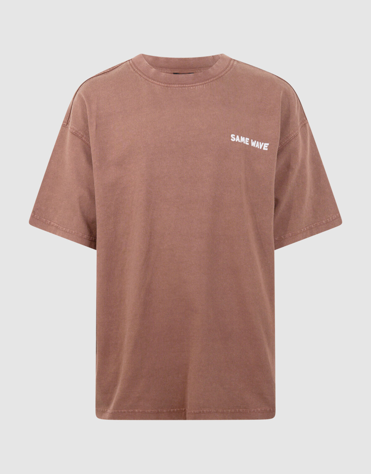Same Wave Artwork T-shirt Bruin SHOEBY BOYS