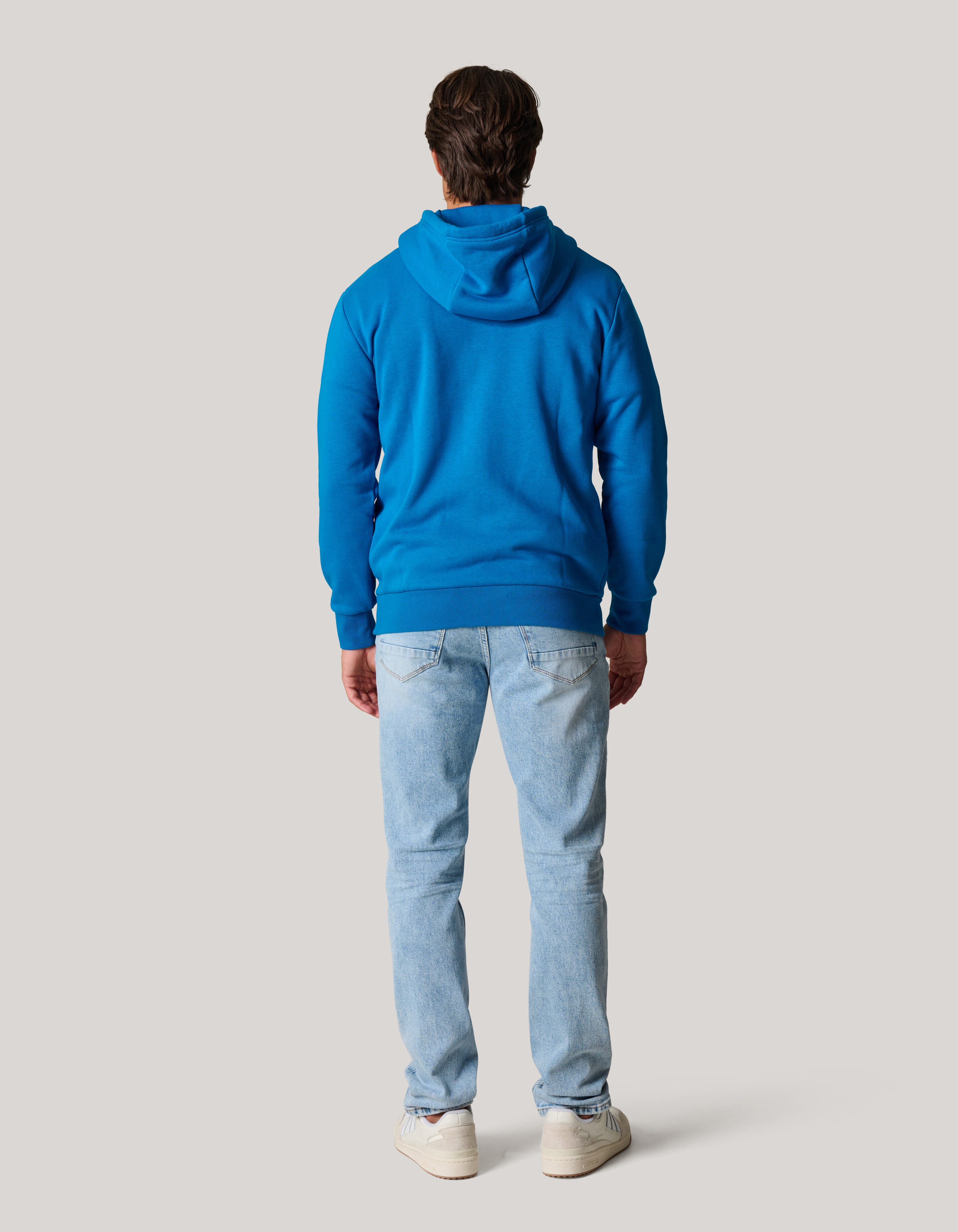 Zipper Hoodie Blauw SHOEBY MEN