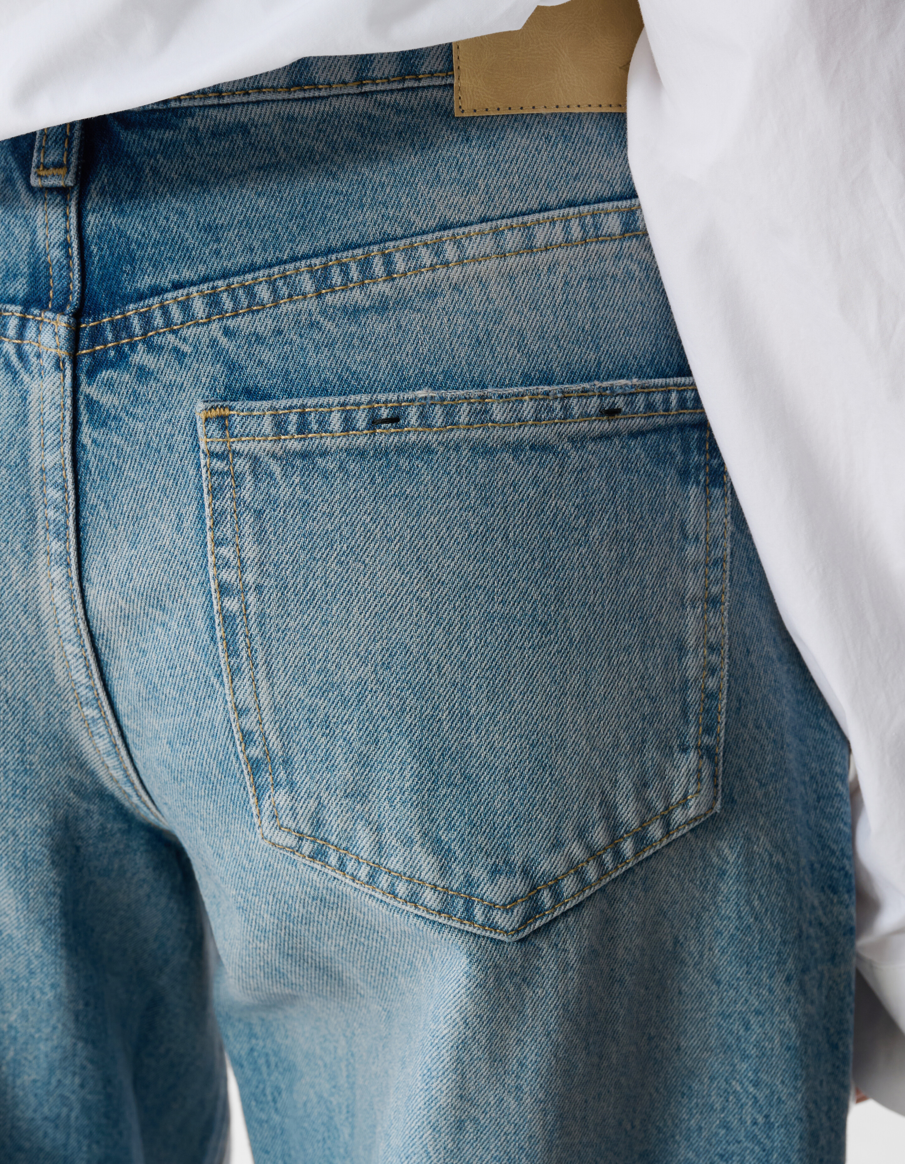 Big Stud Wide Leg Fit Jeans Mediumstone SHOEBY WOMEN