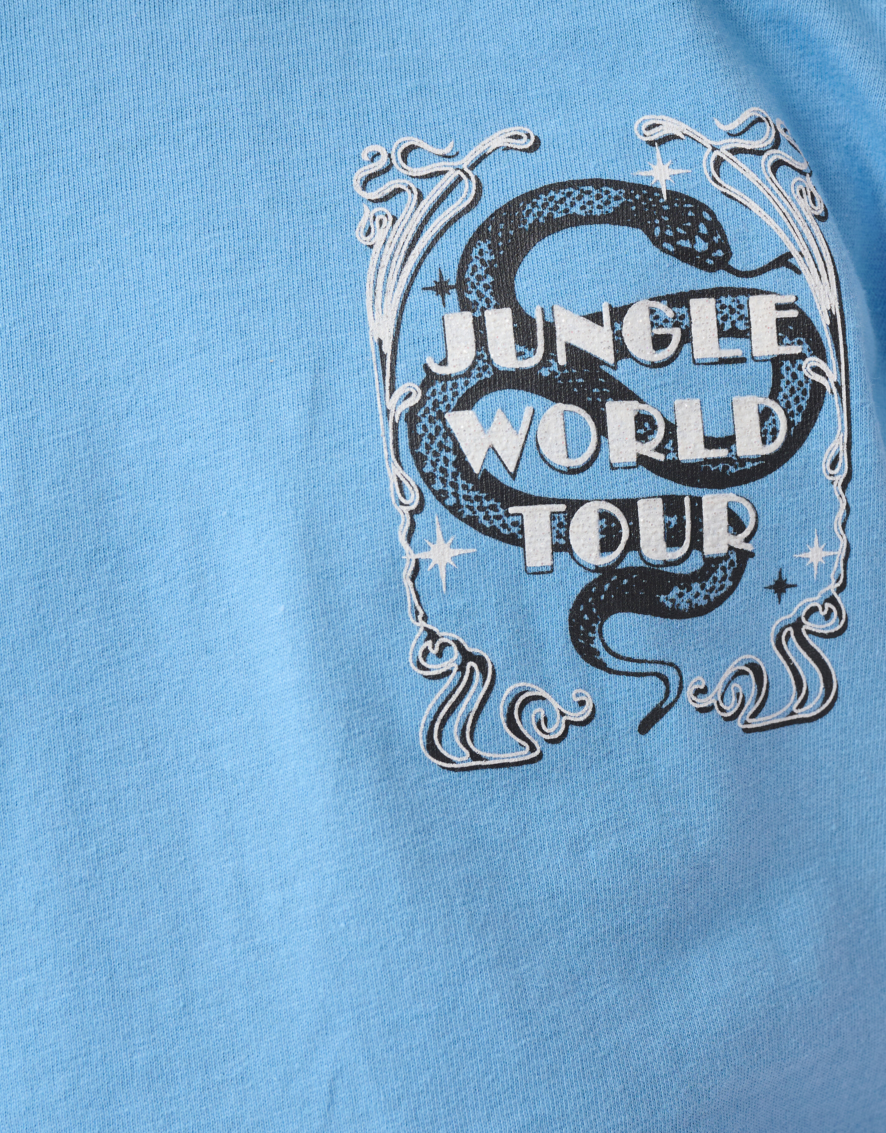 Artwork T-shirt Blauw SHOEBY GIRLS