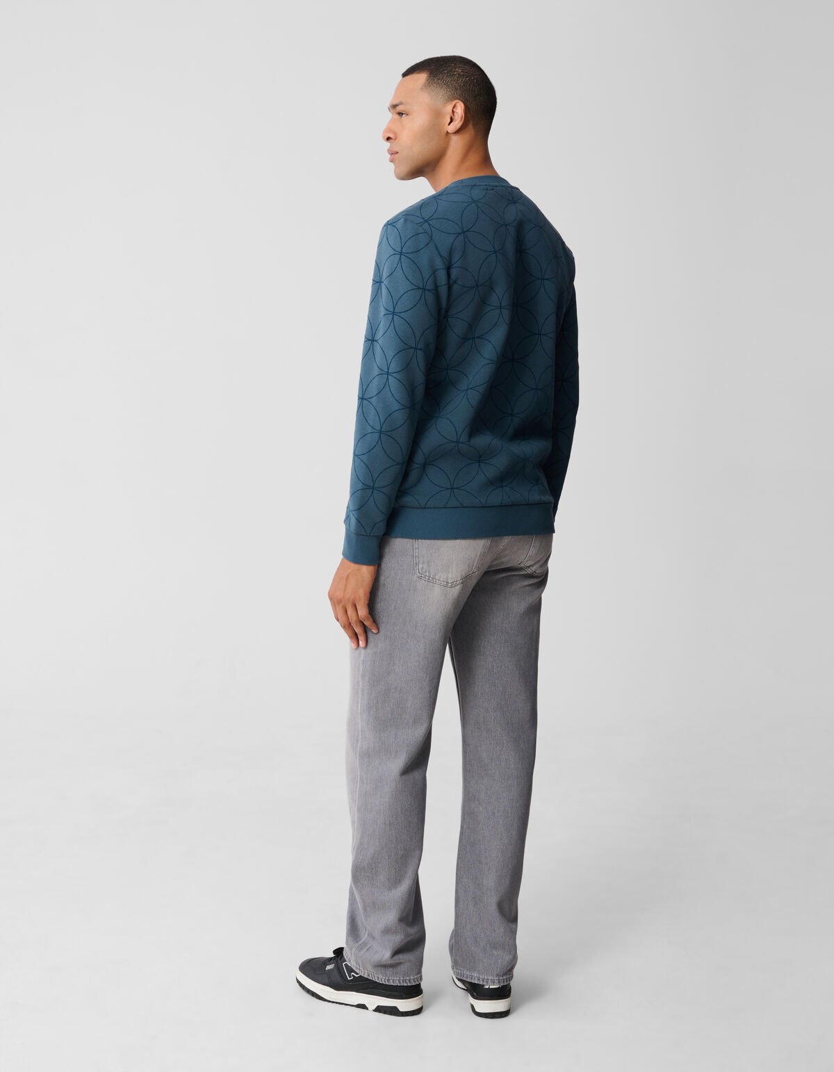 Flock Spark Sweater Blauw SHOEBY MEN
