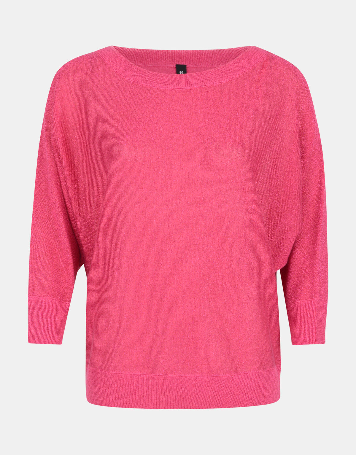 Glitter Vleermuismouwen Trui Roze EKSEPT