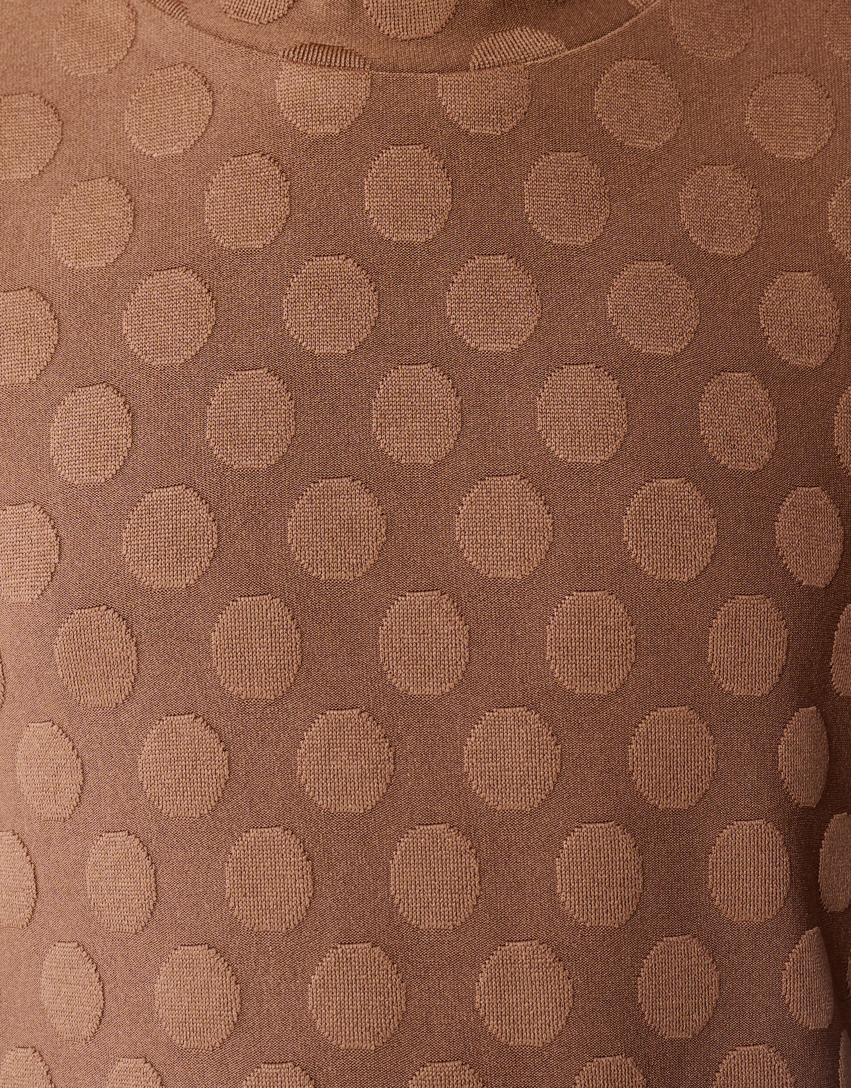 Polkadot Longsleeve Top Bruin SHOEBY GIRLS