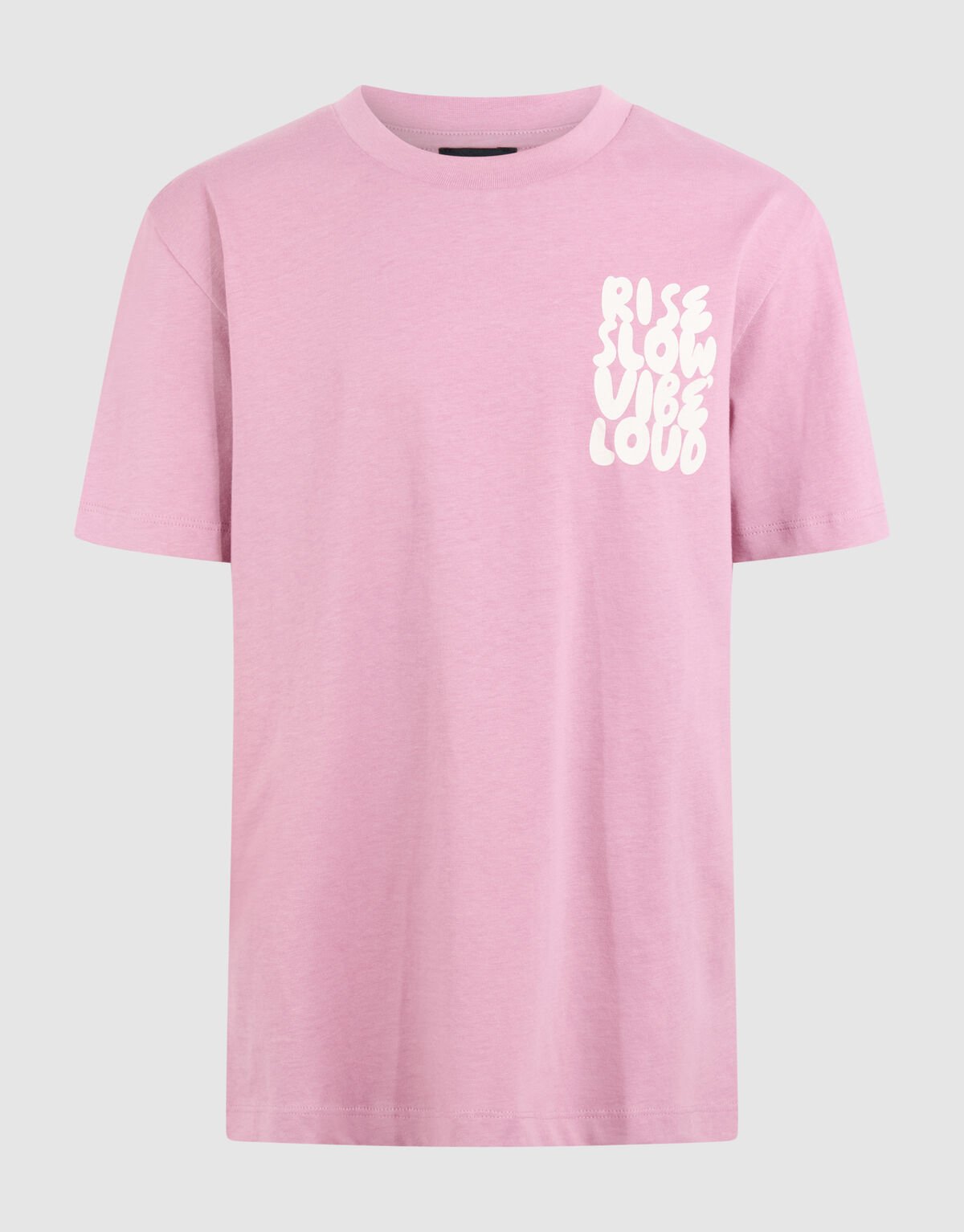 Vibe Loud Artwork T-shirt Roze SHOEBY BOYS