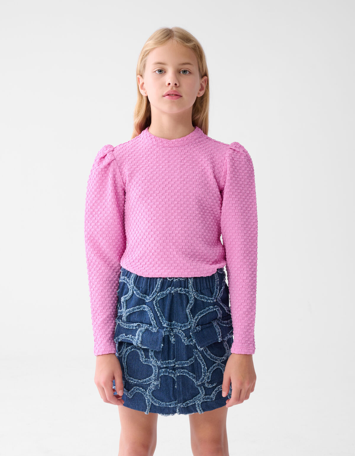 Structuur Top Roze SHOEBY GIRLS