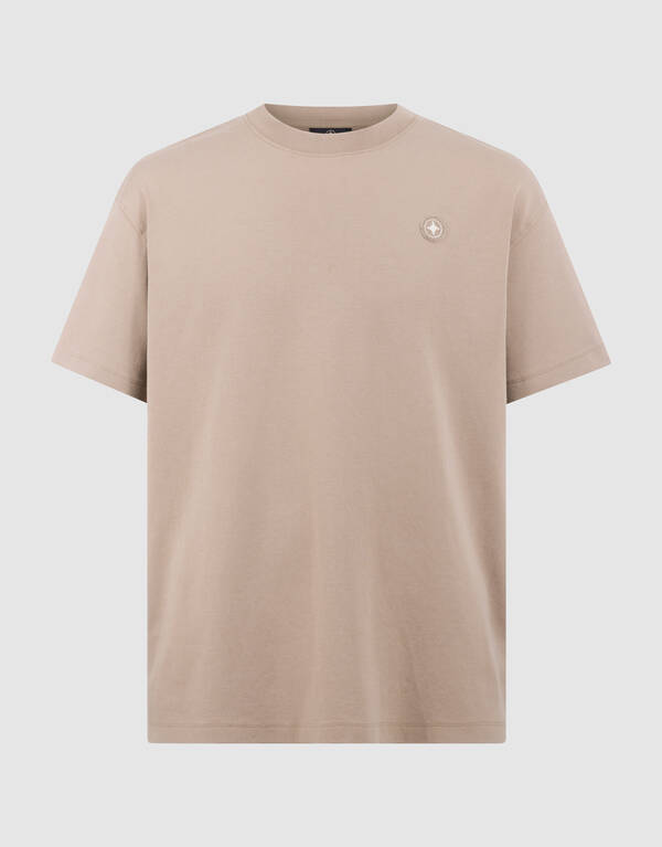 Washed Spark T-shirt Taupe SHOEBY MEN
