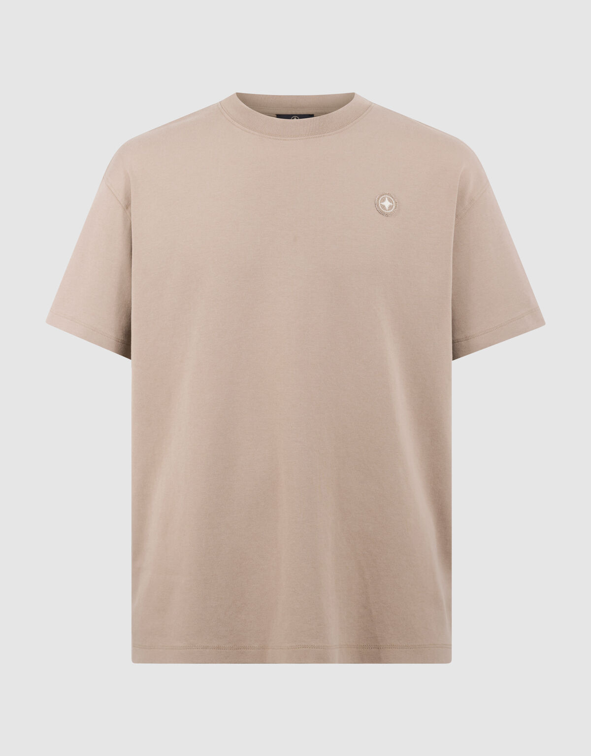 Washed Spark T-shirt Taupe SHOEBY MEN