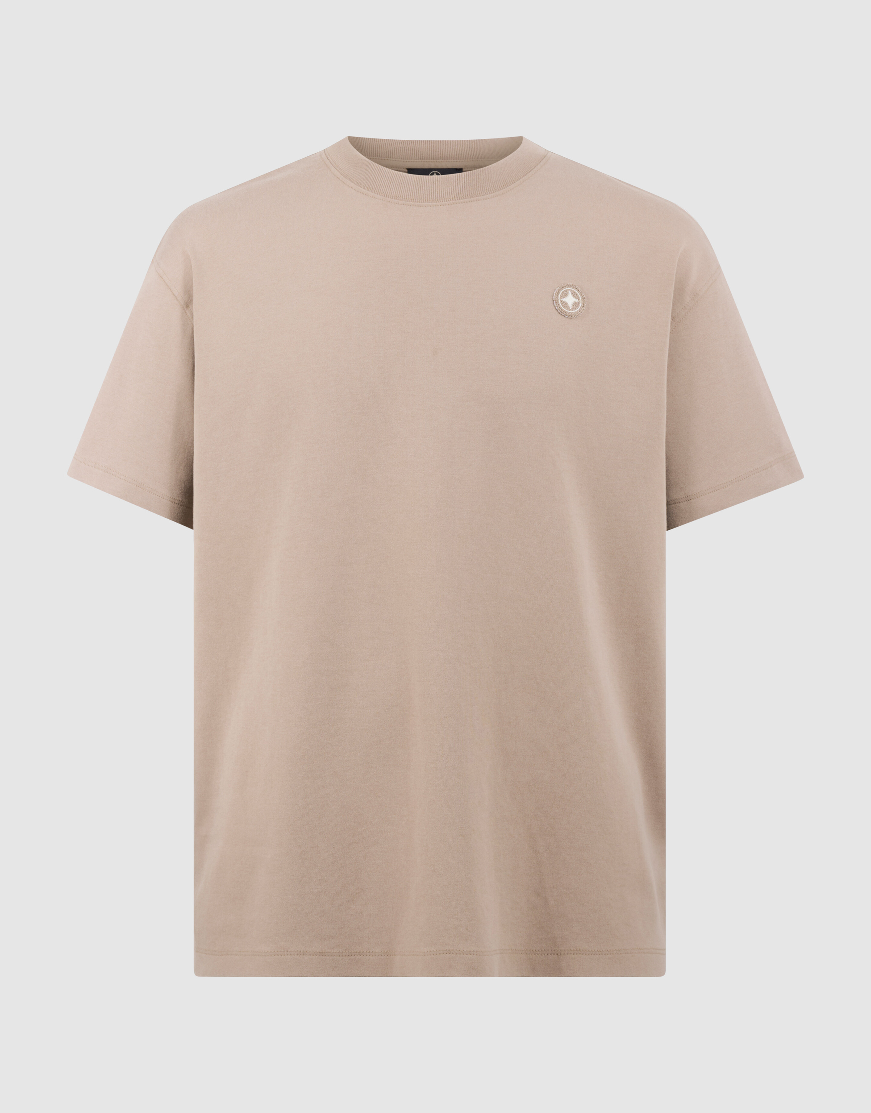 Washed Spark T-shirt Taupe SHOEBY MEN