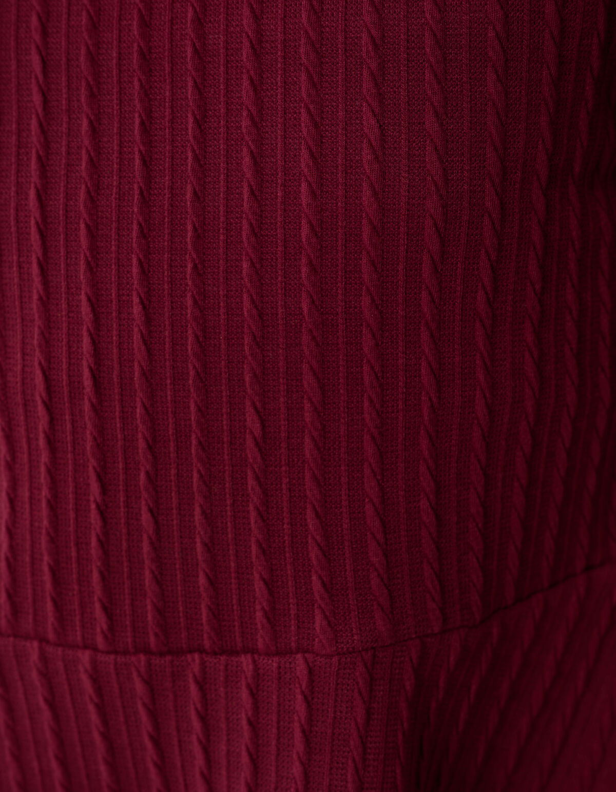 Peplum Top Donkerrood SHOEBY GIRLS