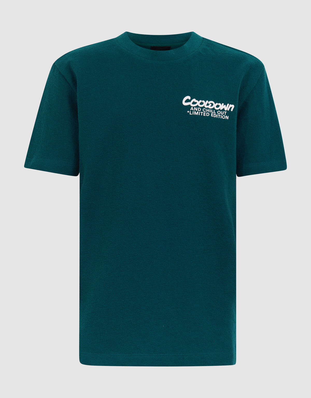 Tekst T-shirt Groen SHOEBY BOYS