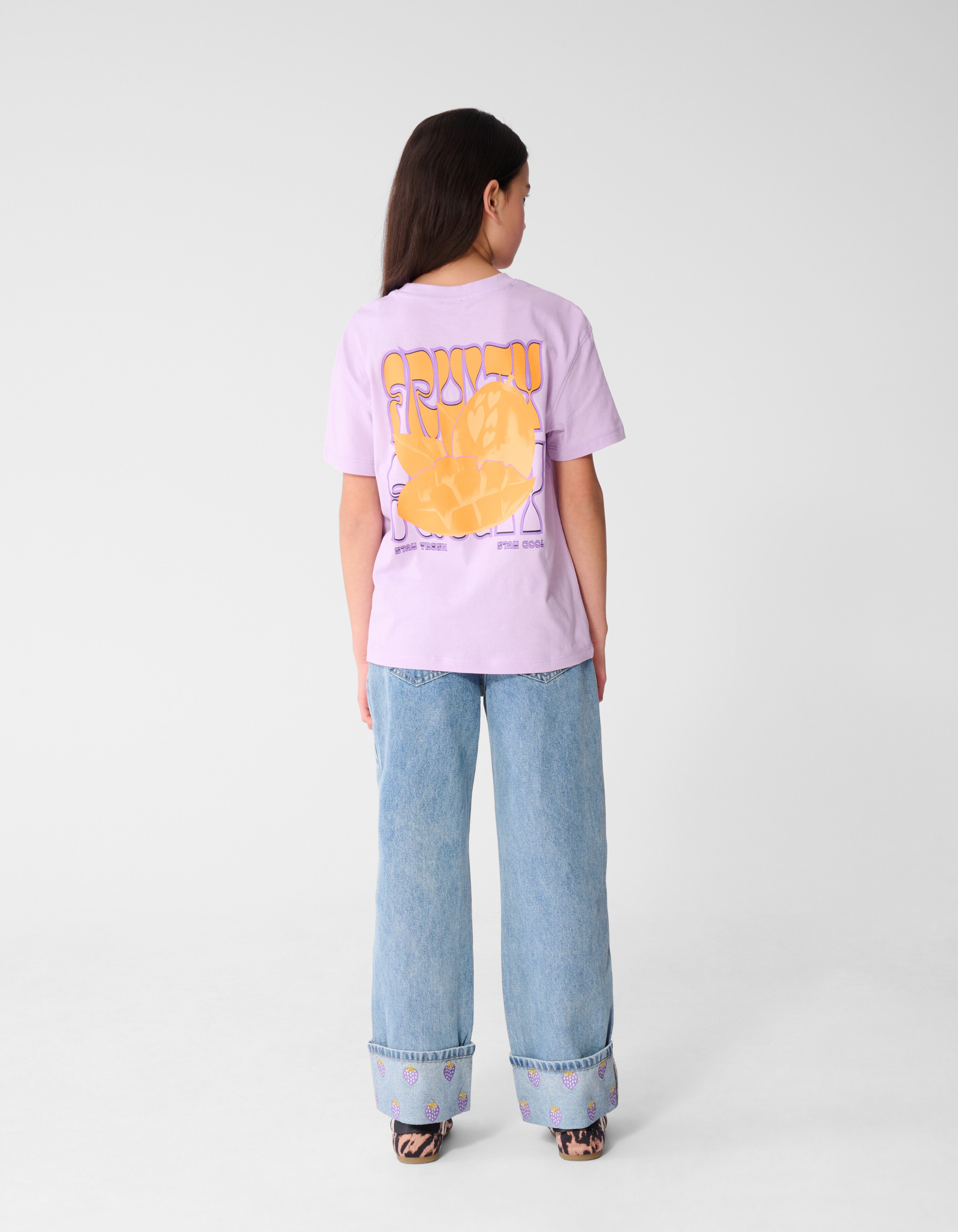 Fruity Artwork T-shirt Lichtpaars SHOEBY GIRLS