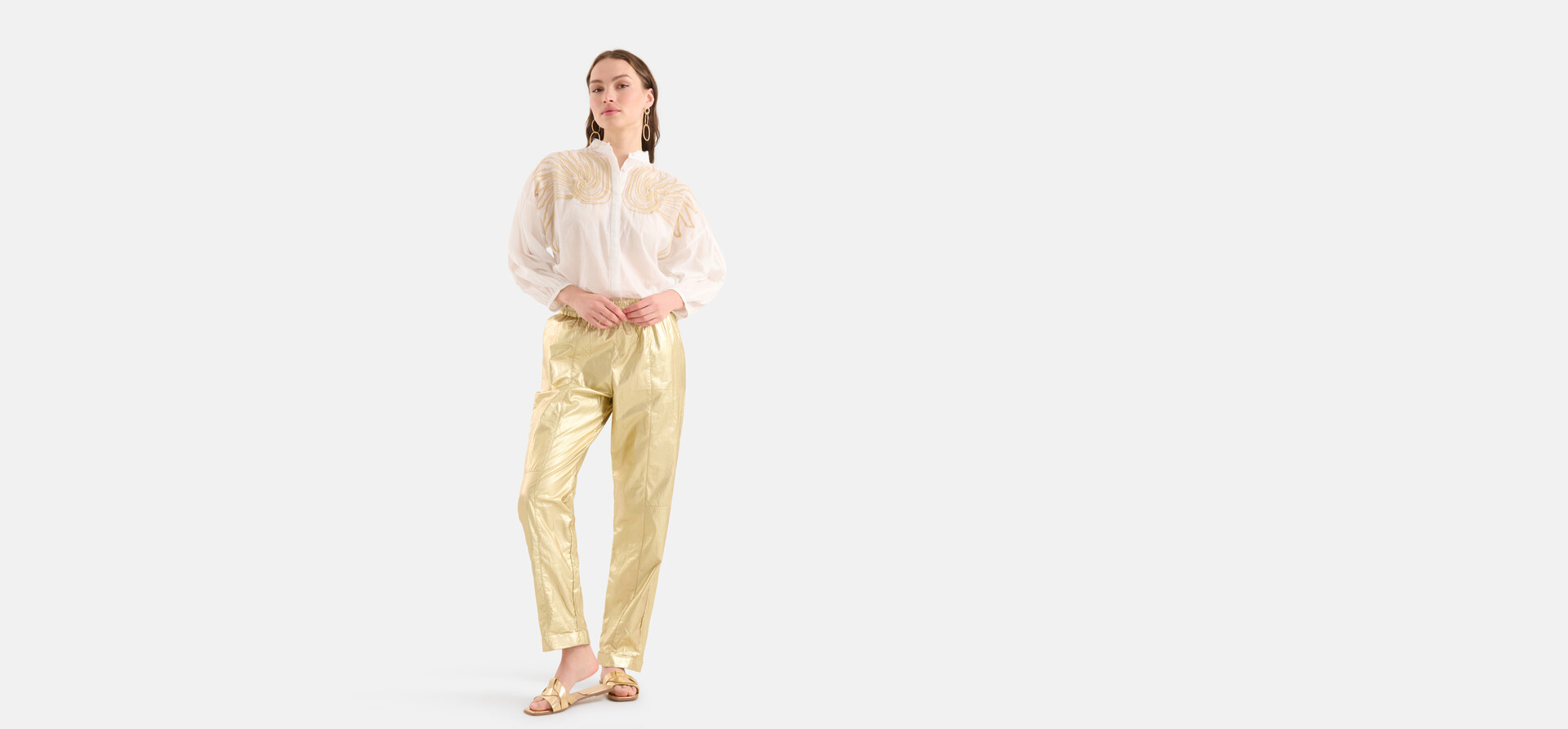Metallic Jogger Goud SHOEBY WOMEN