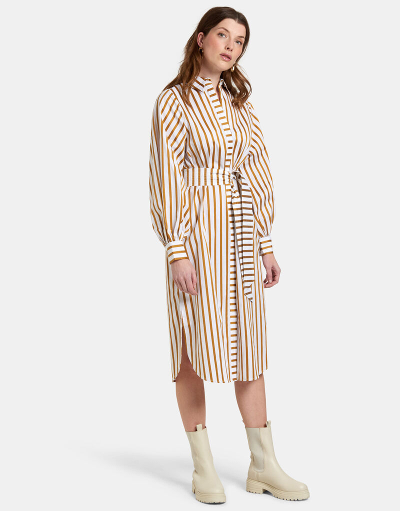 Poplin Blouse Jurk