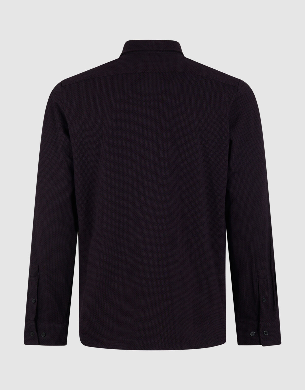 Printed Logo Overhemd Donkerrood SHOEBY MEN