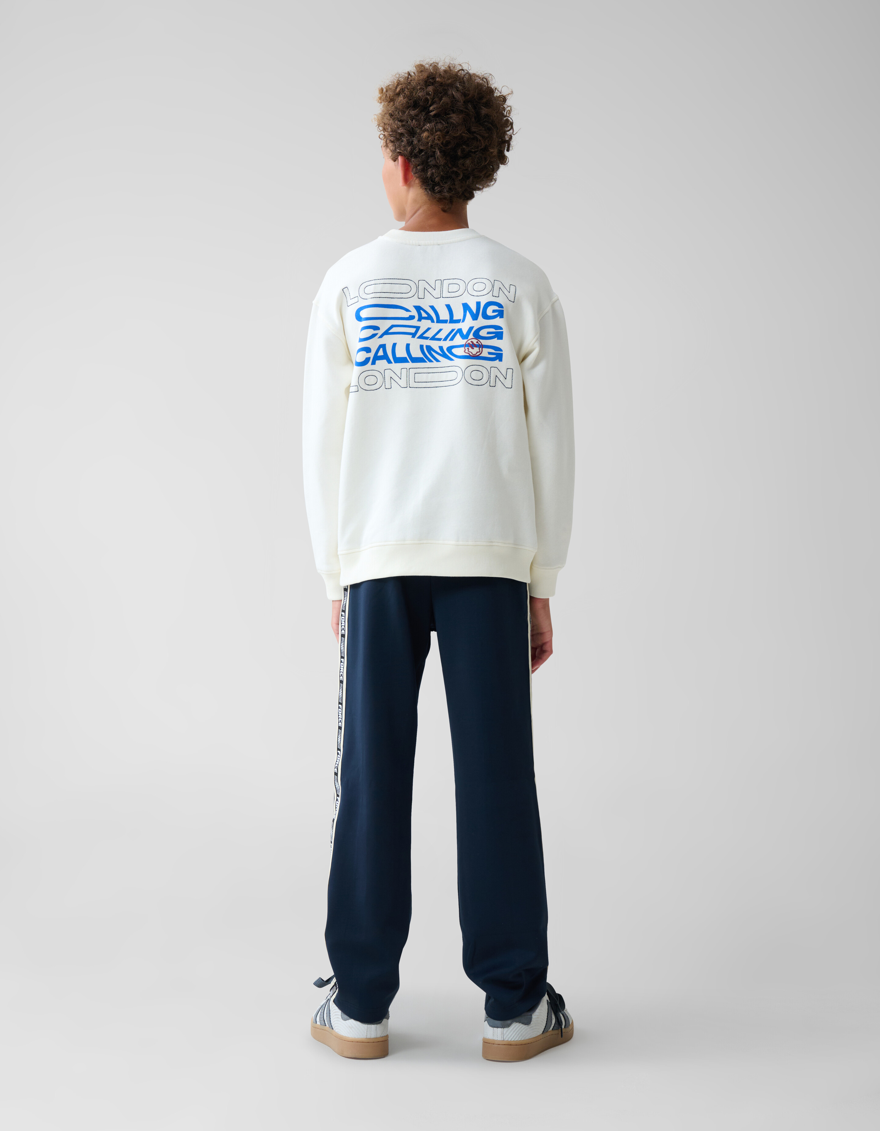 Sporty Tape Broek Donkerblauw SHOEBY BOYS