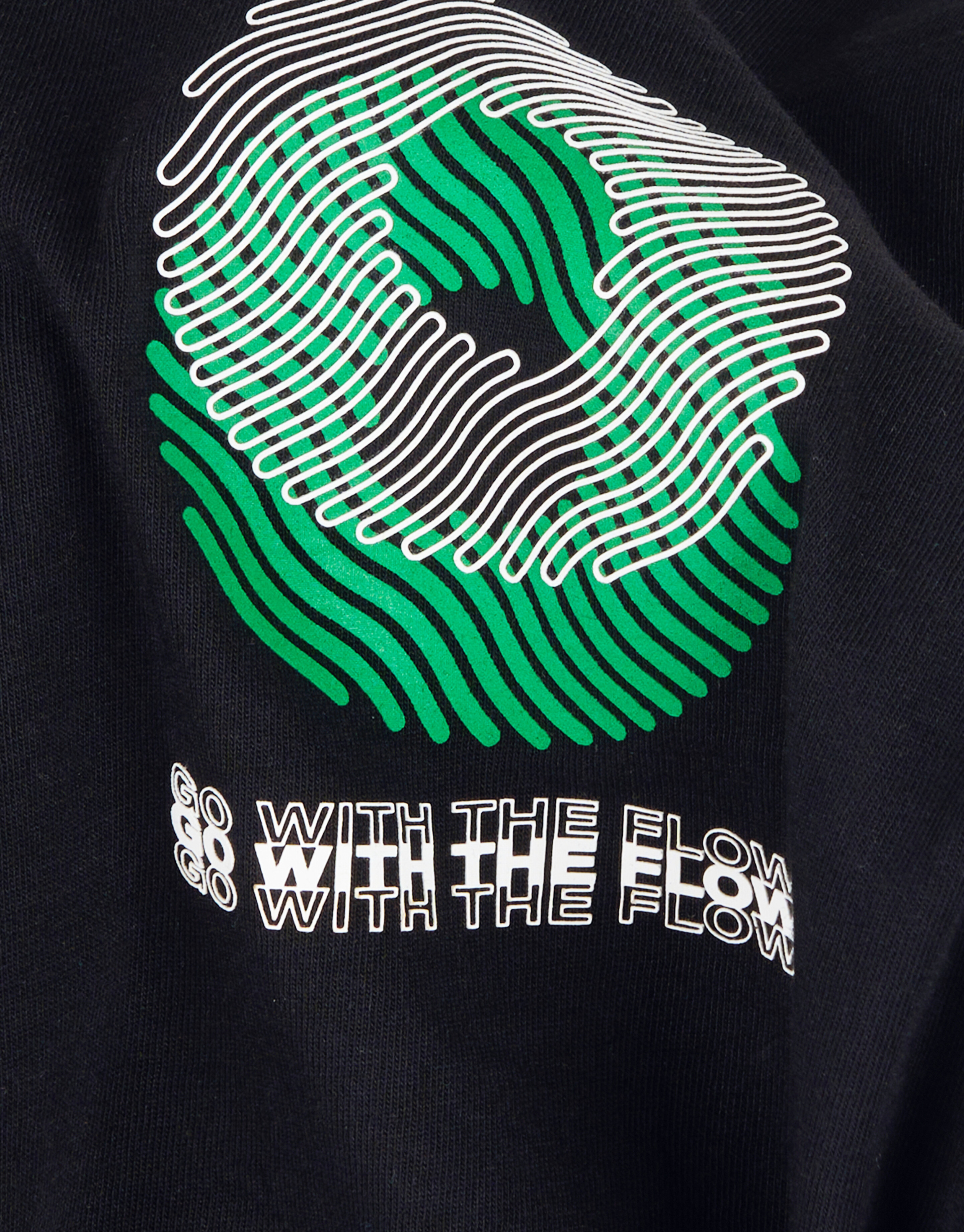 Printed T-shirt Zwart SHOEBY BOYS