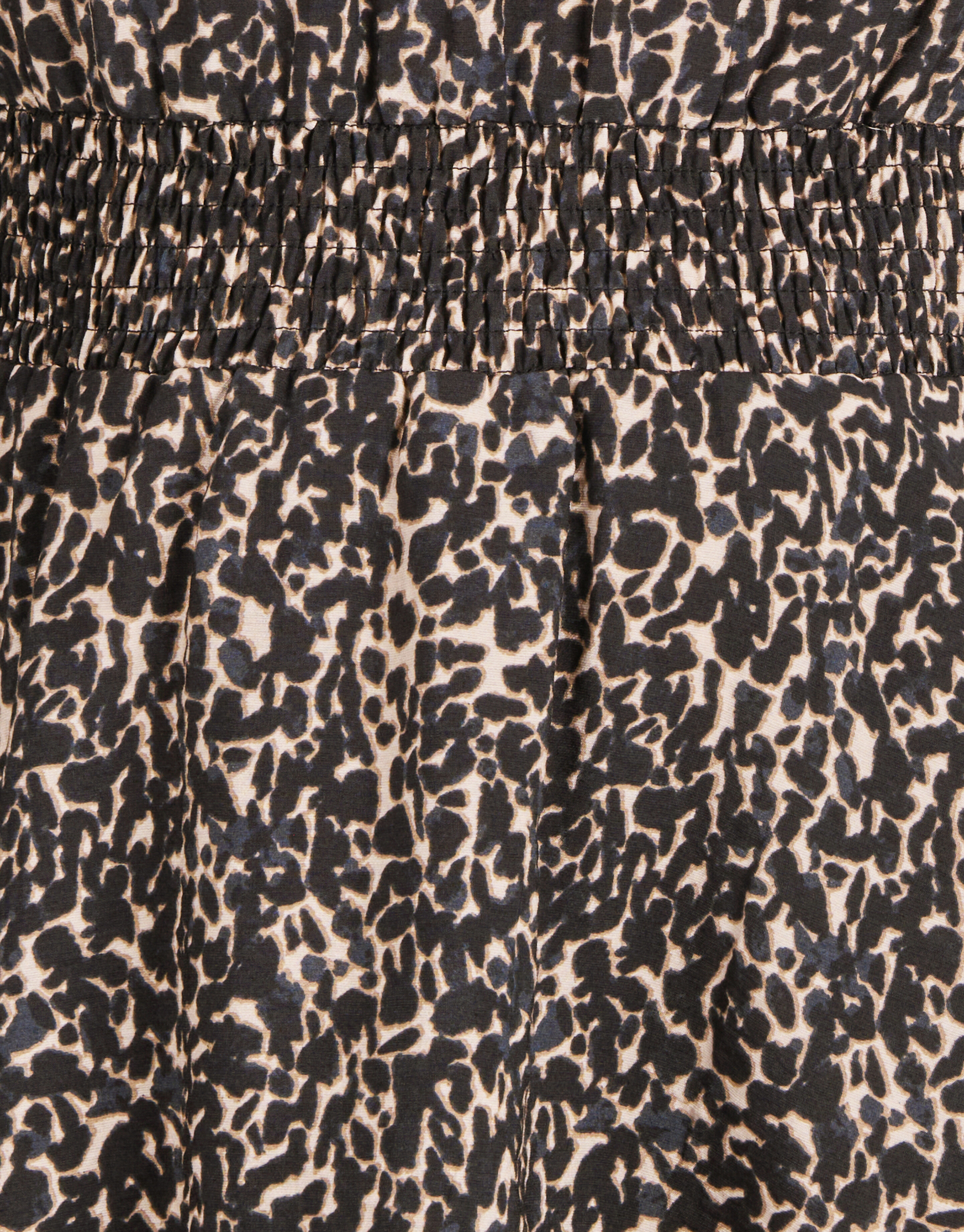 Abstract Print Jurk Bruin SHOEBY GIRLS