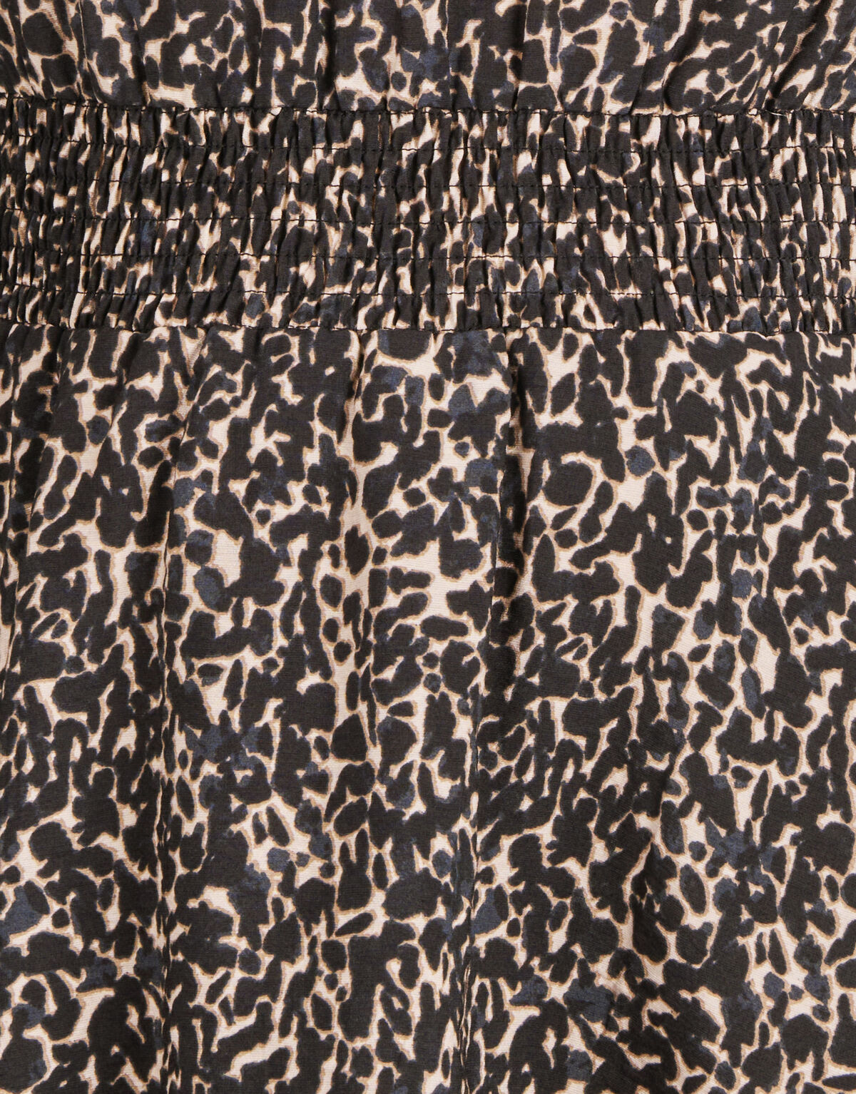 Abstract Print Jurk Bruin SHOEBY GIRLS