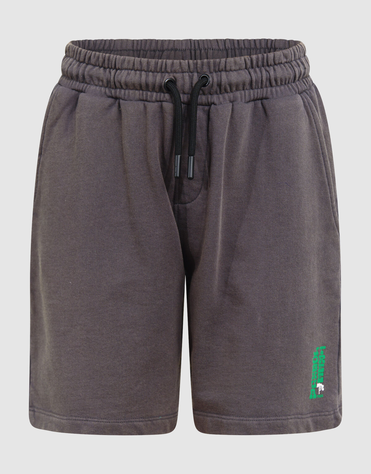 Tekst Short Donkergrijs SHOEBY BOYS