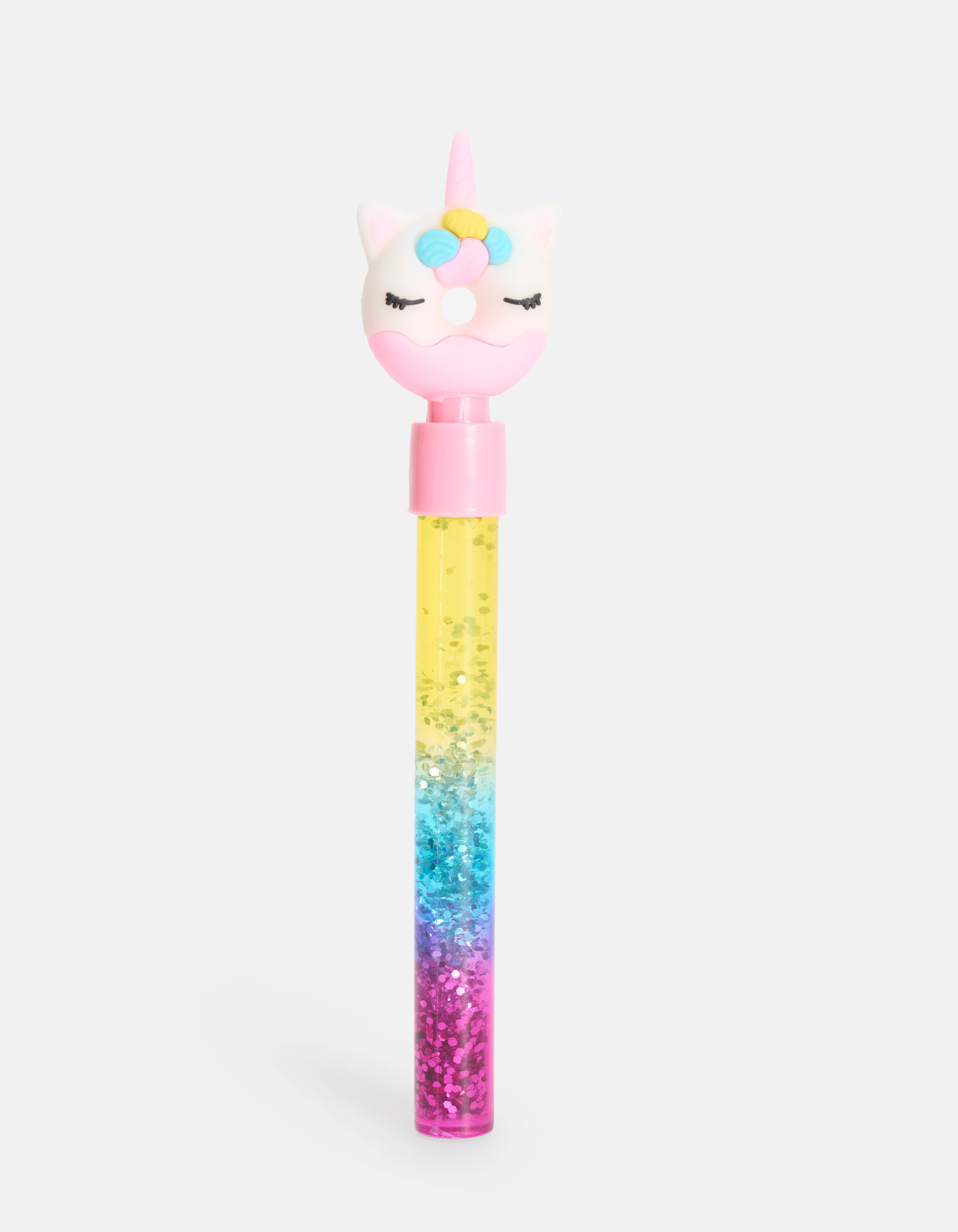 Glitter Donut Pen Roze SHOEBY ACCESSOIRES