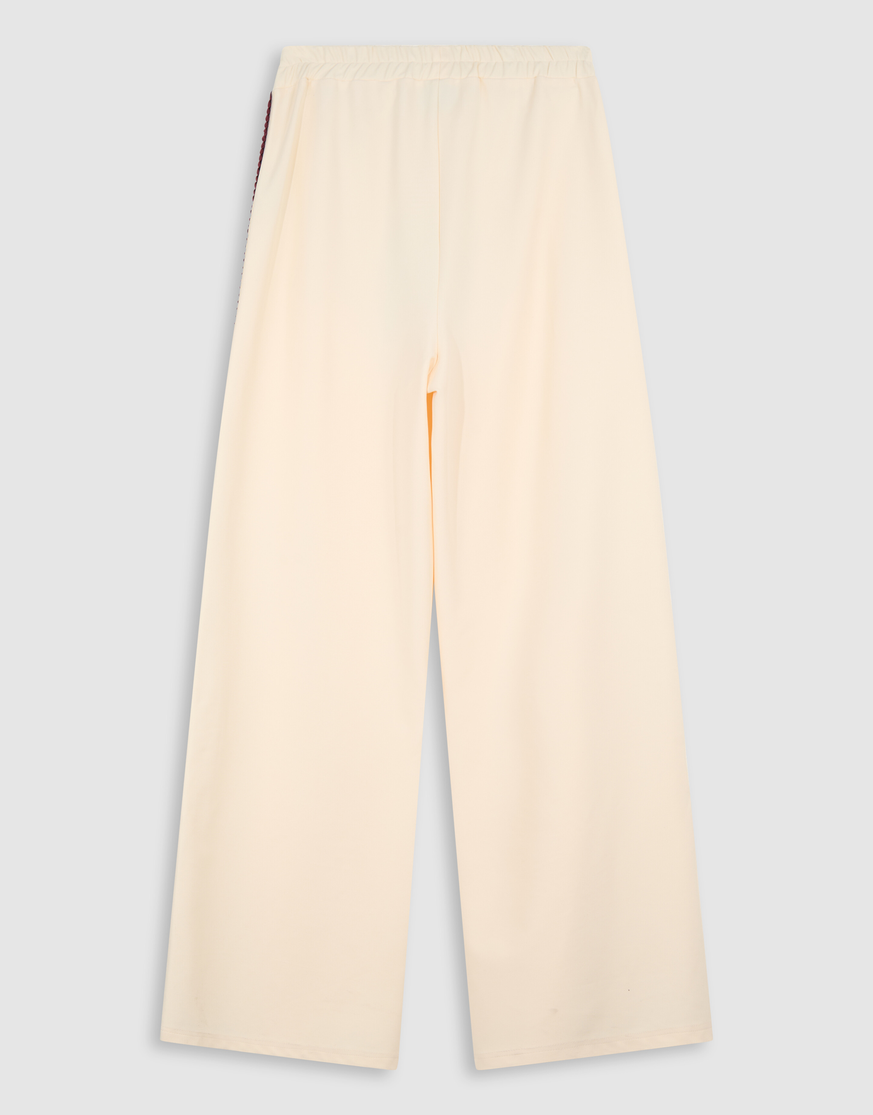 Tape Wide Leg Broek Lichtgeel SHOEBY WOMEN