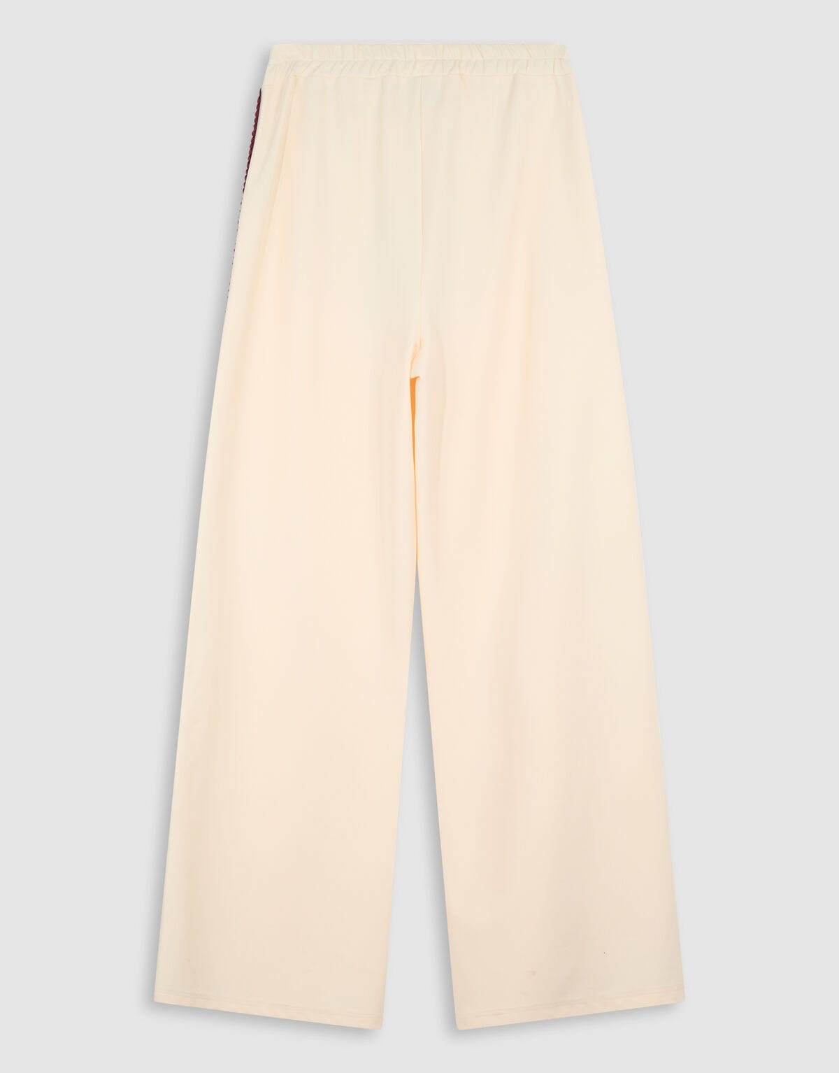 Tape Wide Leg Broek Lichtgeel SHOEBY WOMEN