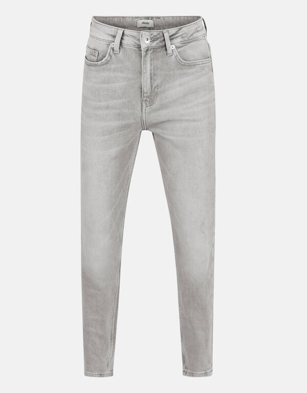 Tapered Fit Jeans Lichtgrijs SHOEBY WOMEN