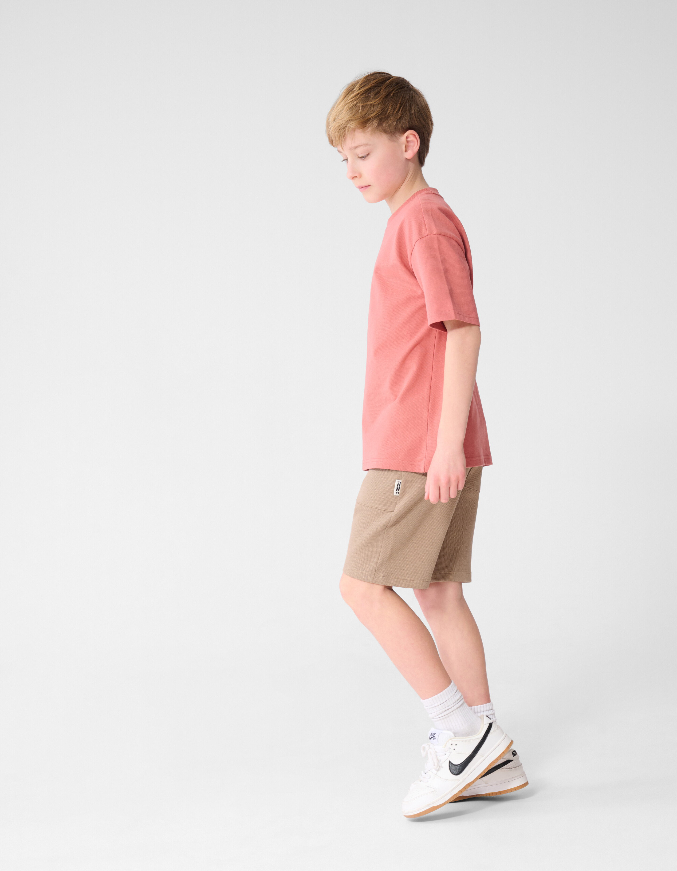 Pique Short Taupe SHOEBY BOYS