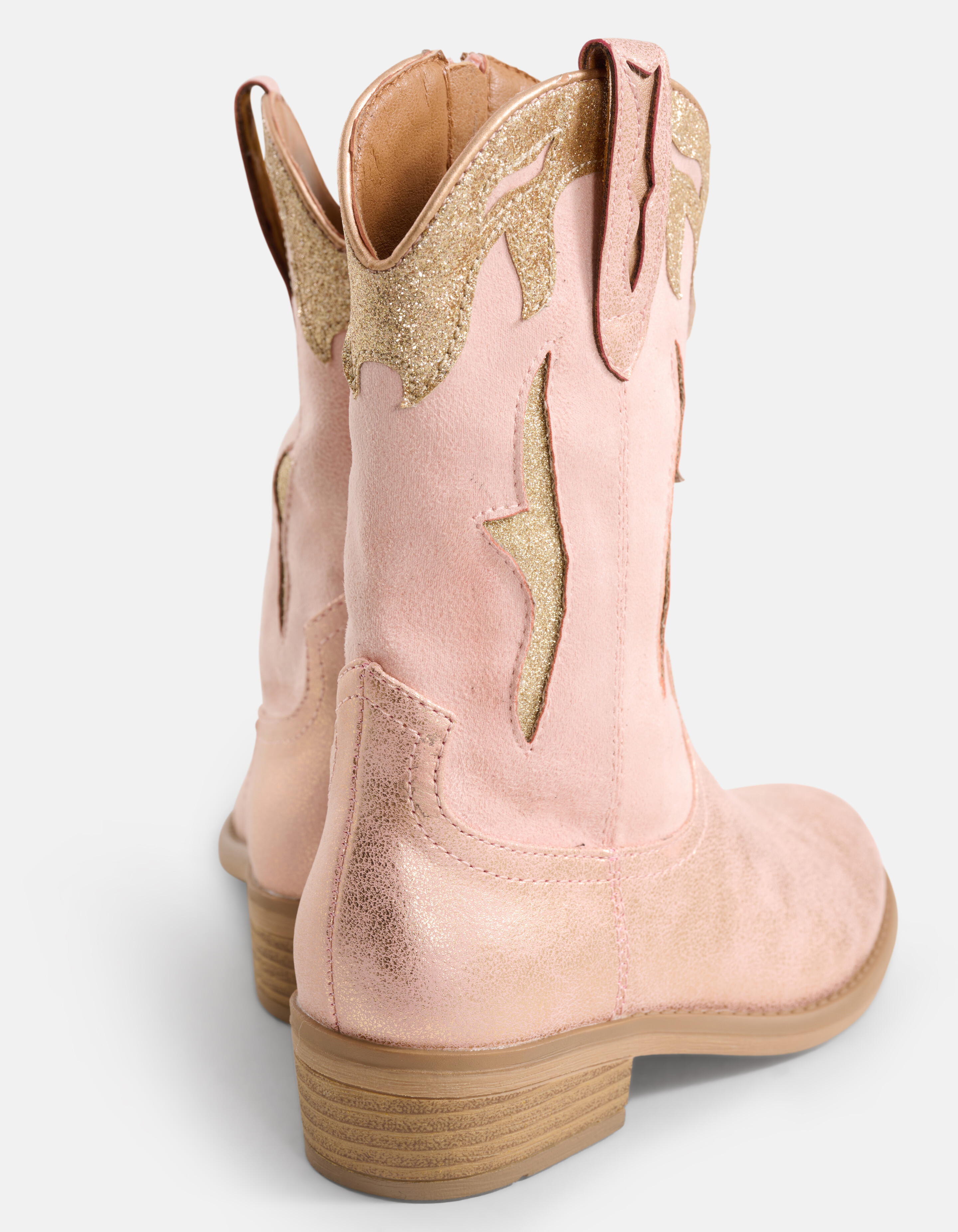 Western Laars Roze SHOEBY SHOES