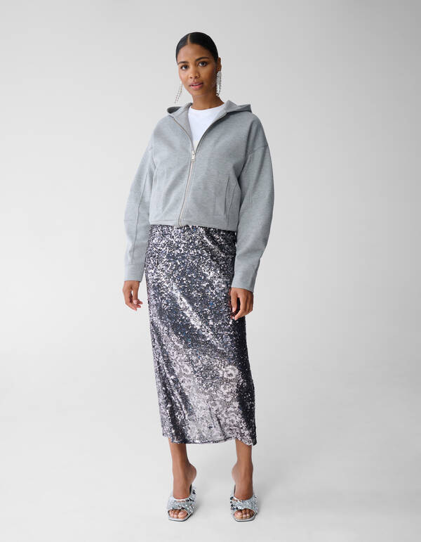 Oversized Vest Lichtgrijs By Fred SHOEBY WOMEN