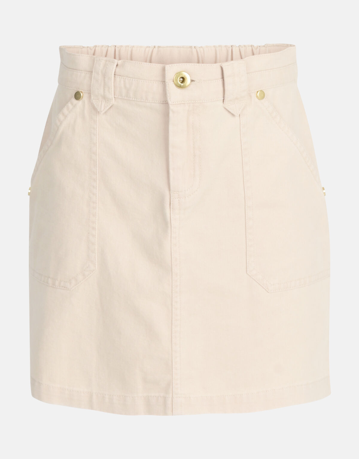 Twill Rok Gebroken Wit SHOEBY GIRLS