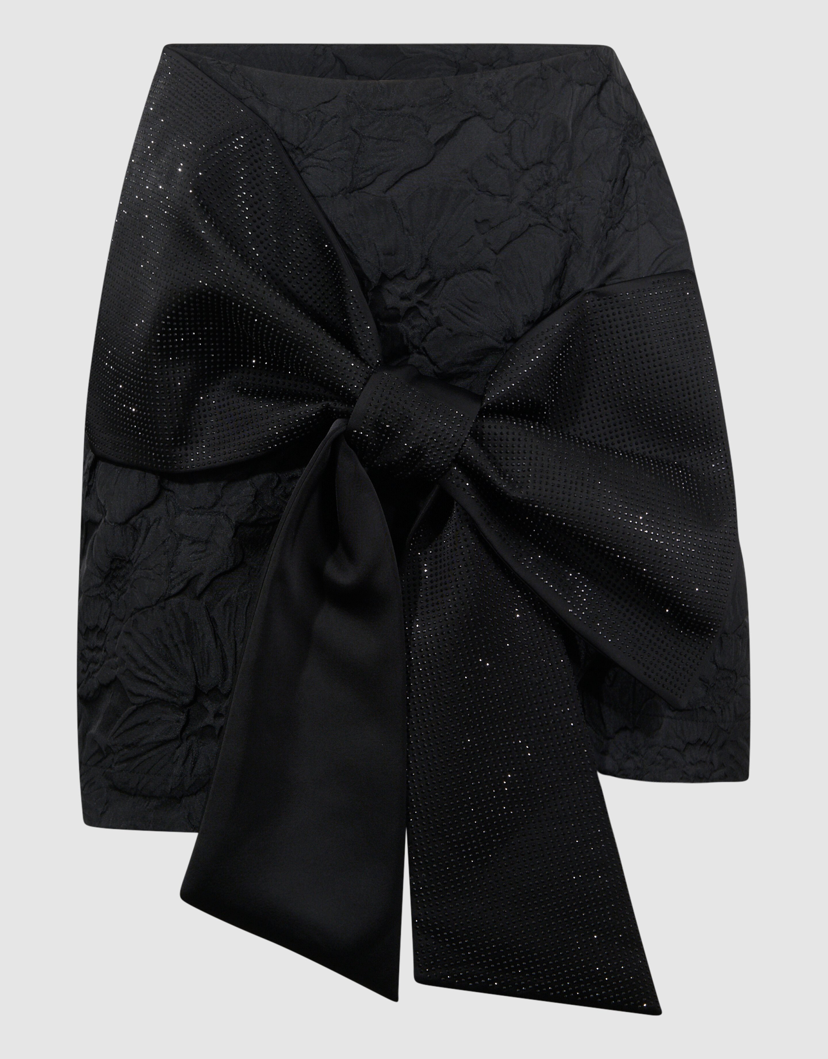 Strik Mini Rok Zwart SHOEBY WOMEN