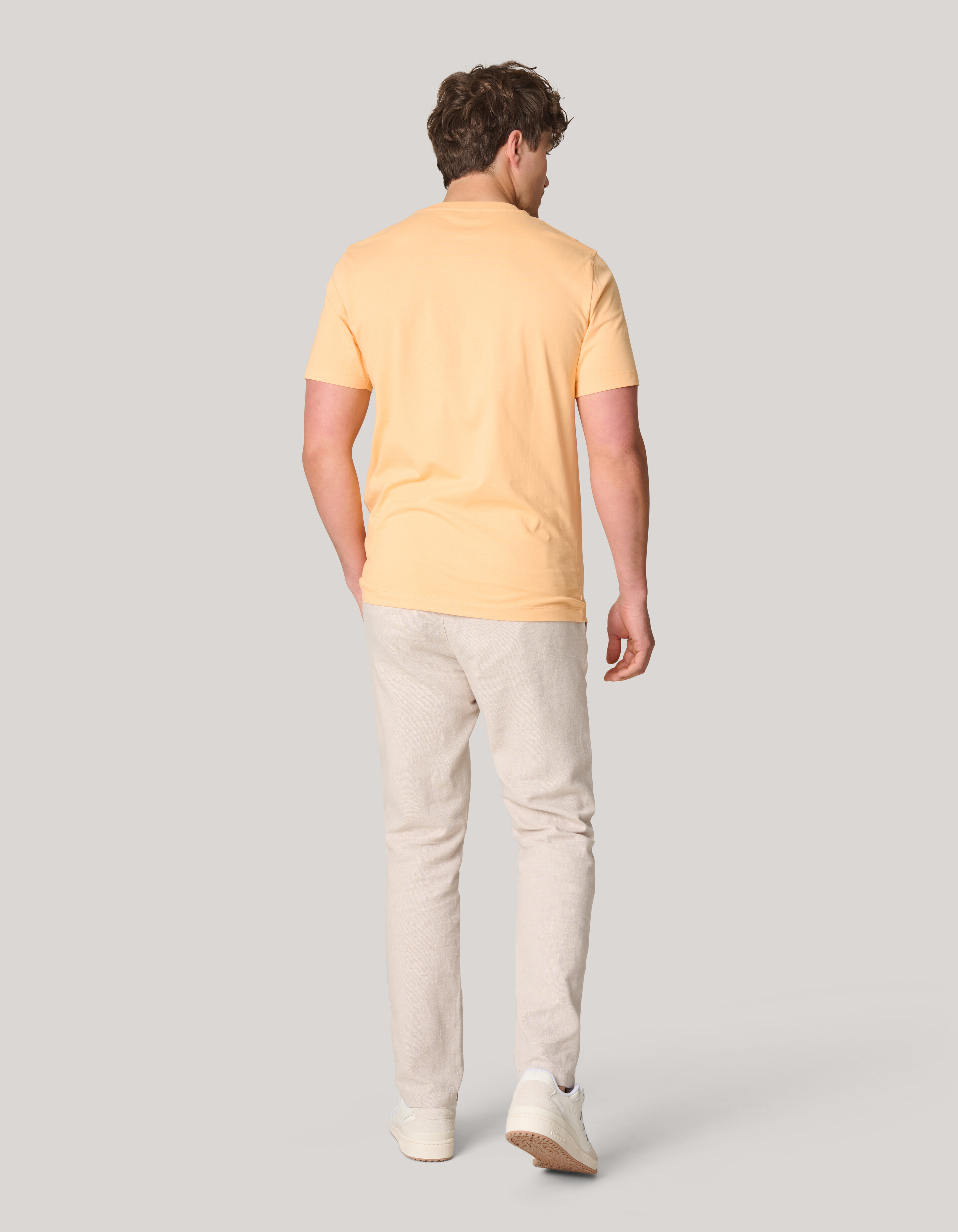 Sparkle Logo T-shirt Oranje SHOEBY MEN