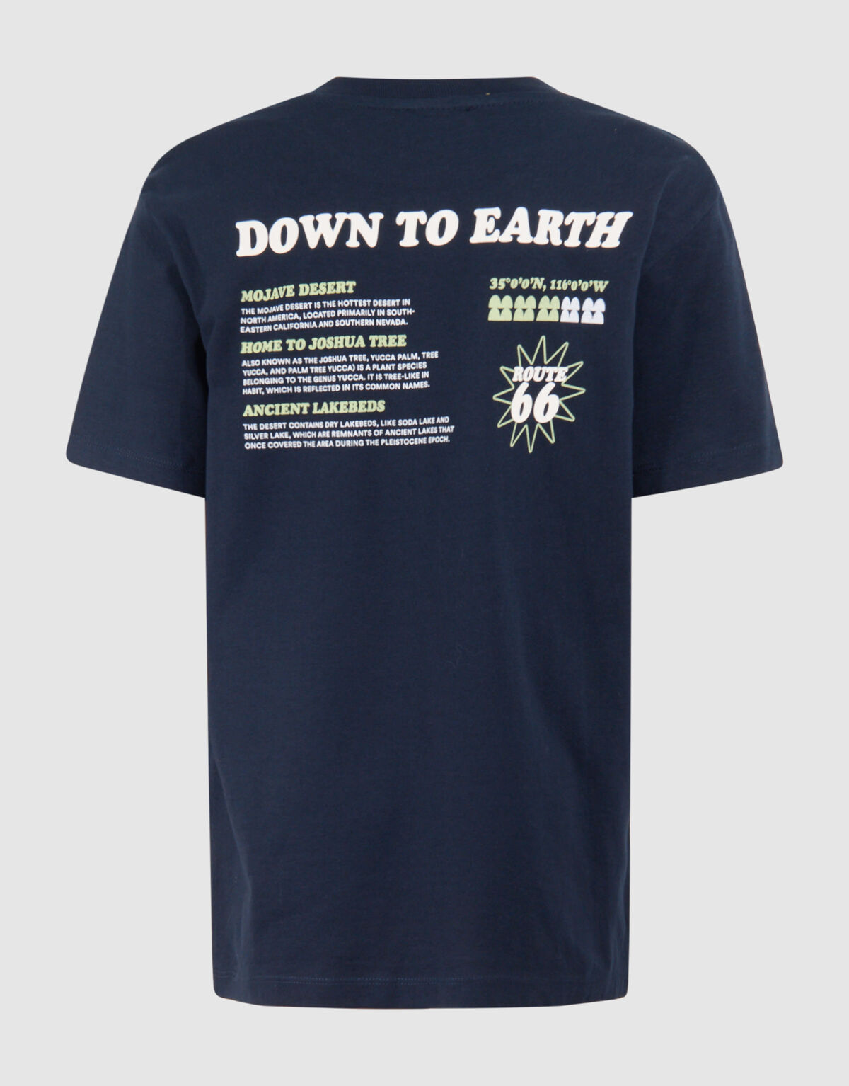 Tekst T-shirt Donkerblauw SHOEBY BOYS
