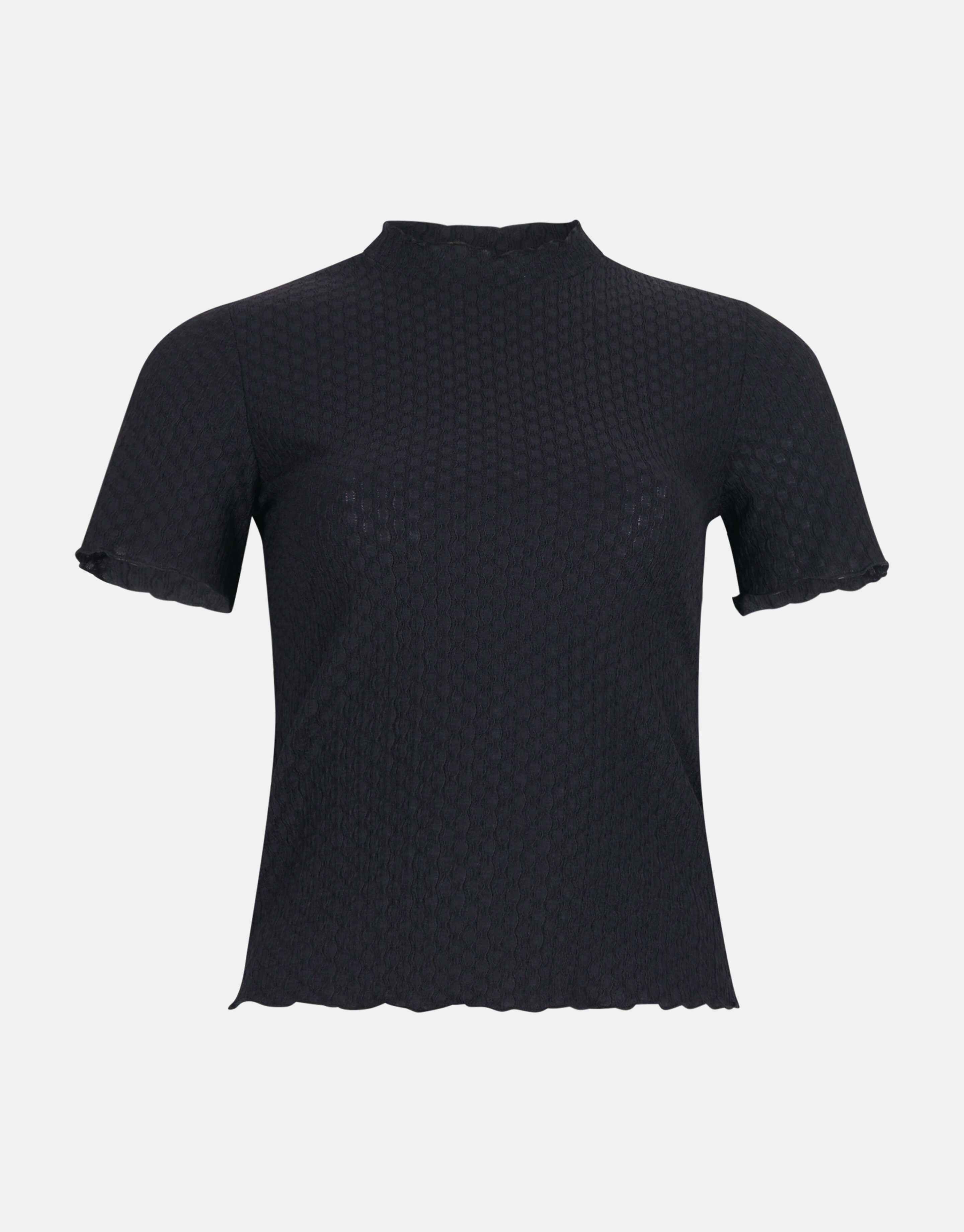 Crinkle Top Zwart SHOEBY WOMEN