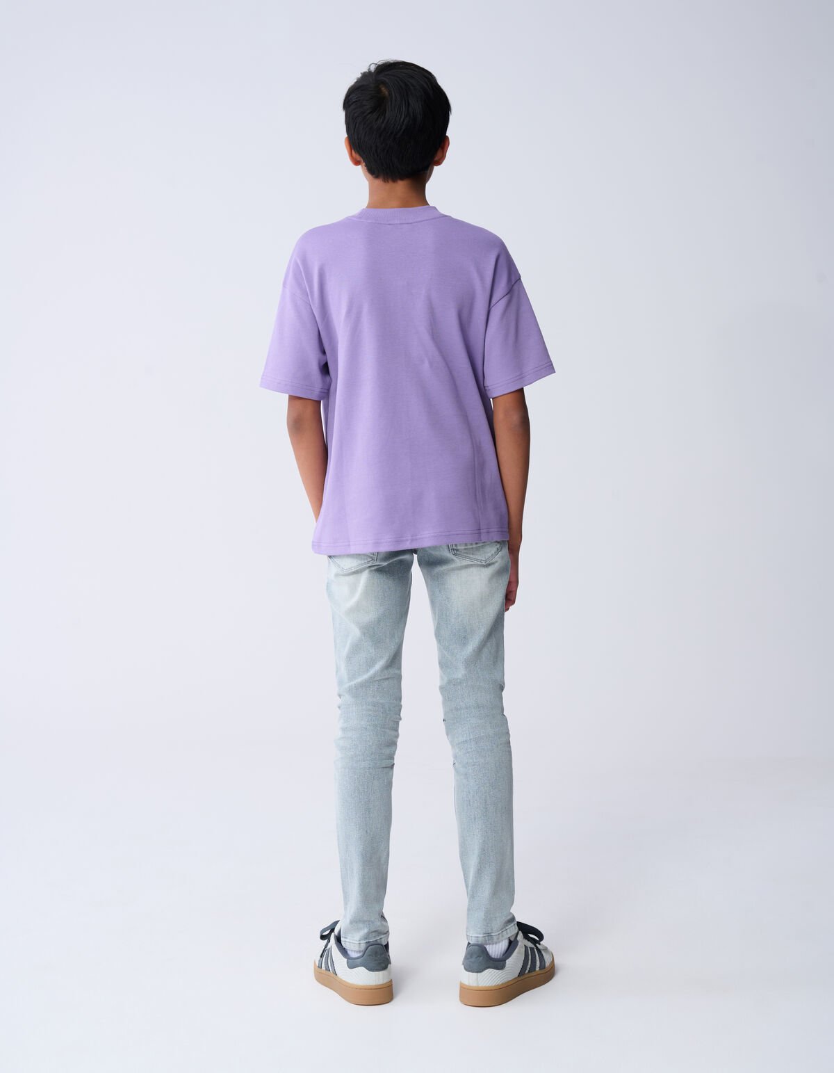 Rush Hour Artwork T-shirt Paars SHOEBY BOYS