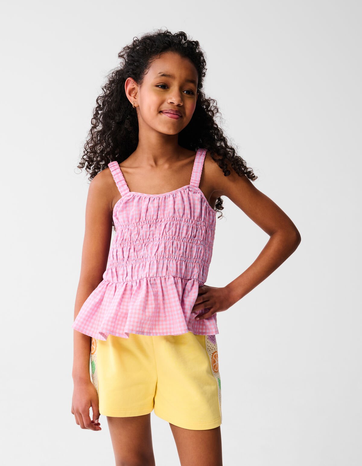 Ruffle Top Roze SHOEBY GIRLS