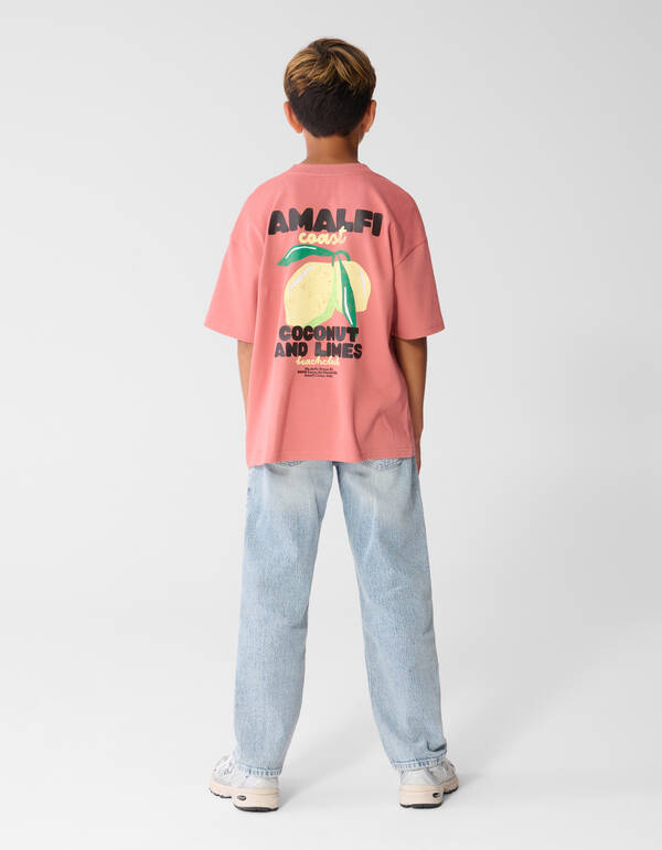 Amalfi Artwork T-shirt Terra SHOEBY BOYS