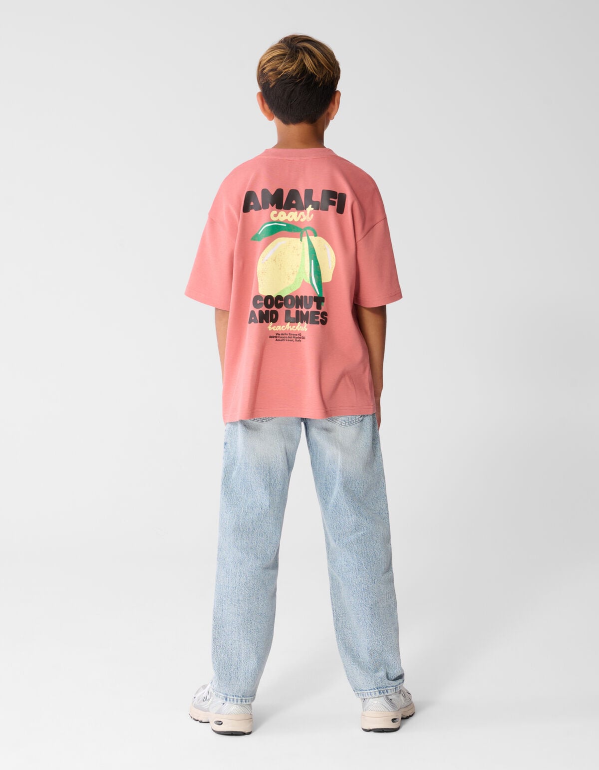Amalfi Artwork T-shirt Terra SHOEBY BOYS