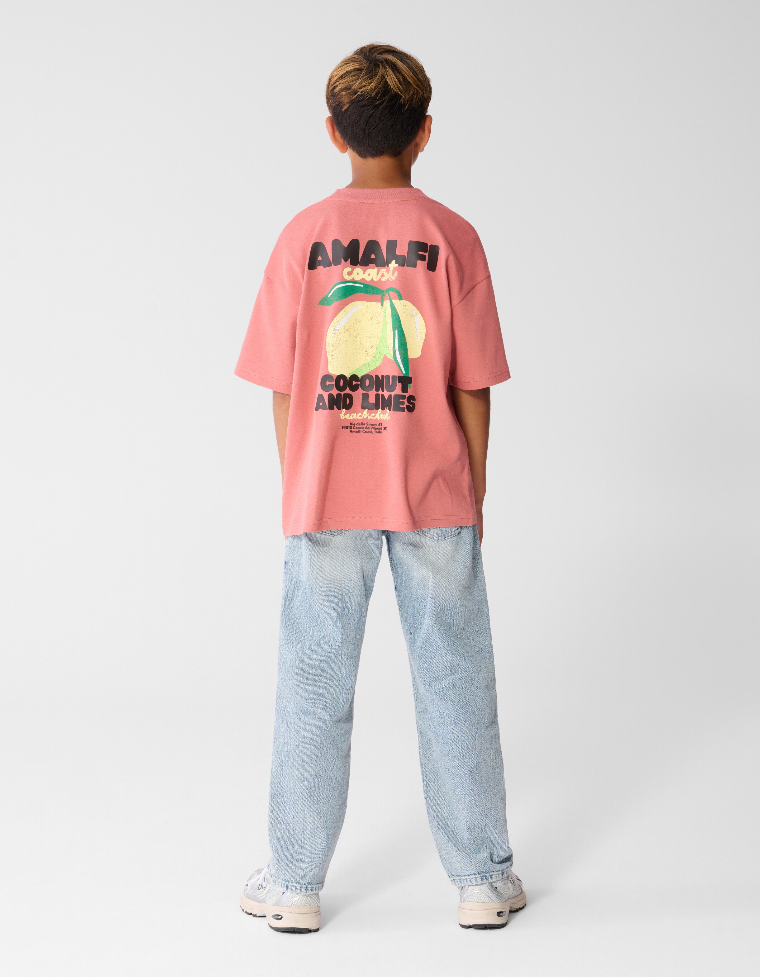 Amalfi Artwork T-shirt Terra SHOEBY BOYS