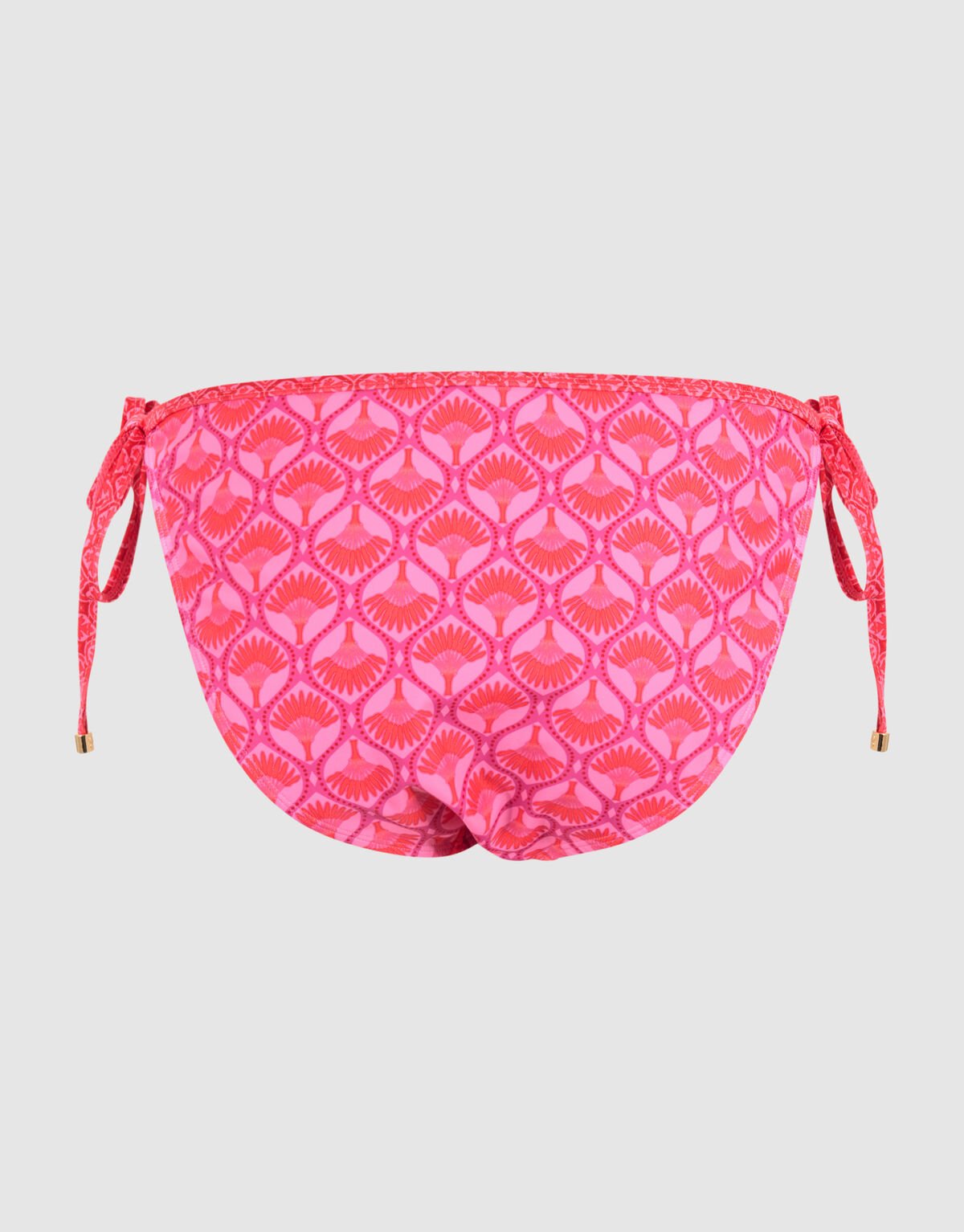 Printed Ruffle Bikini Broekje Roze SHOEBY ACCESSOIRES