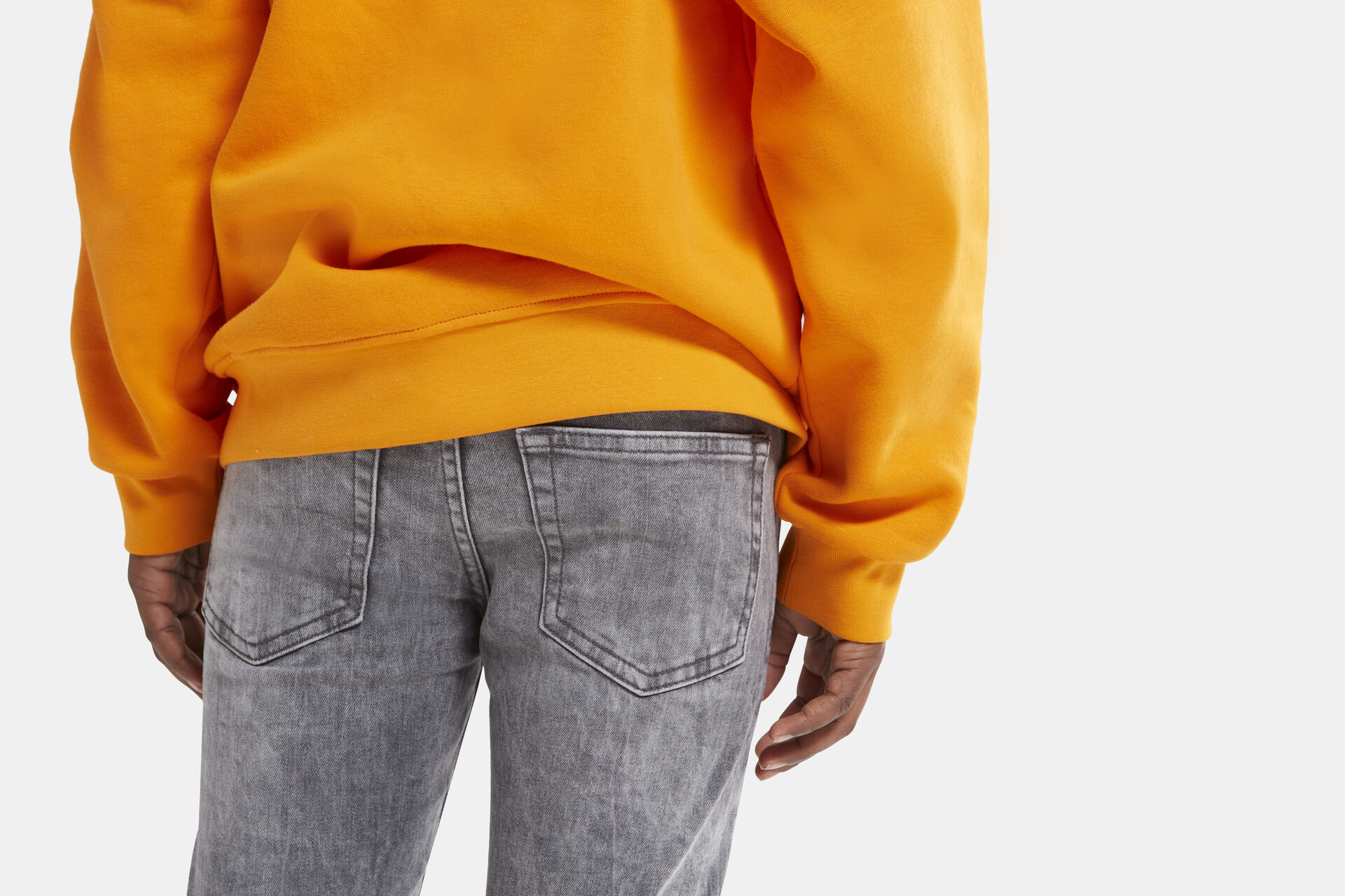Flip Skinny Biker Jeans