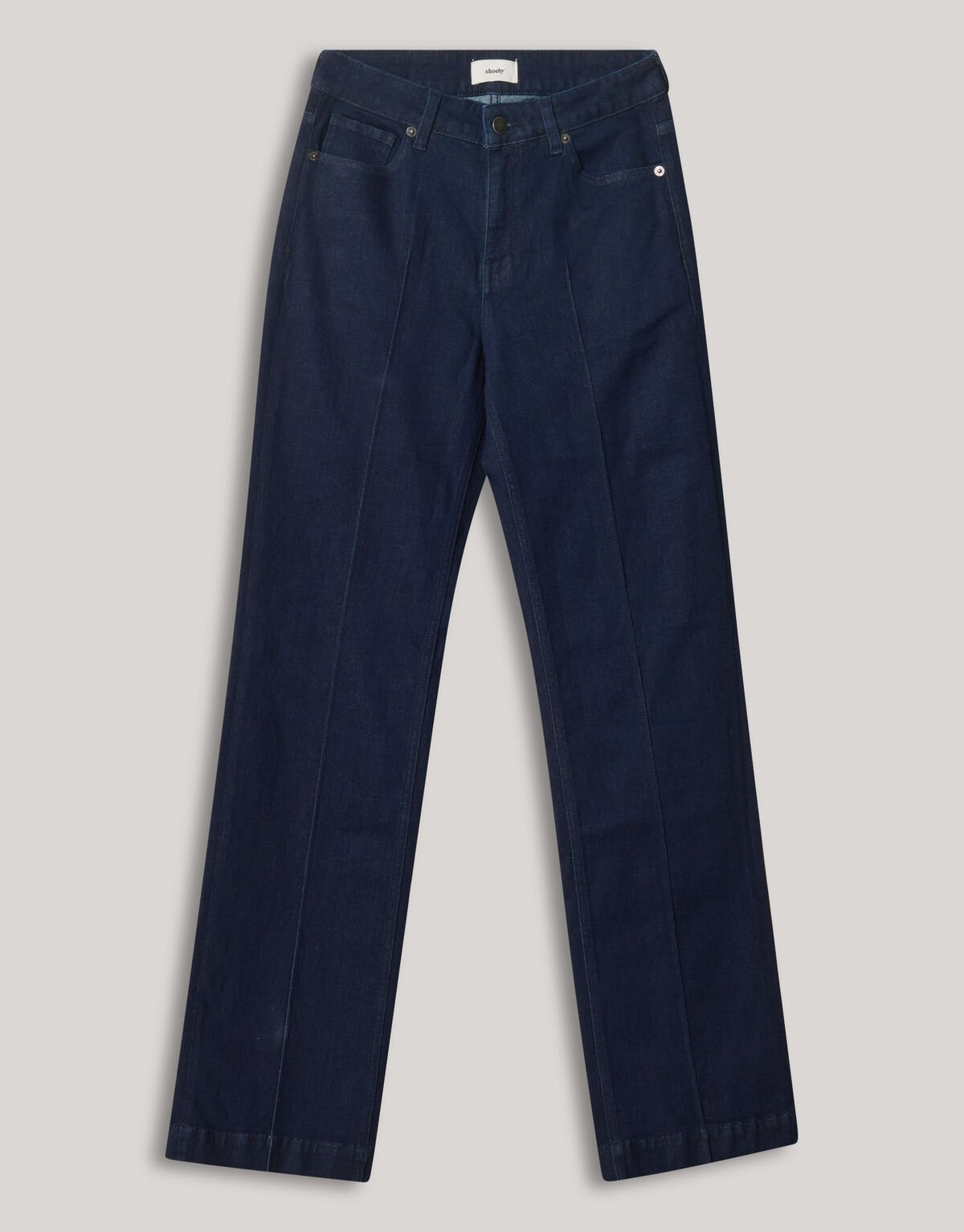 Flared Fit Jeans Donkerblauw SHOEBY WOMEN