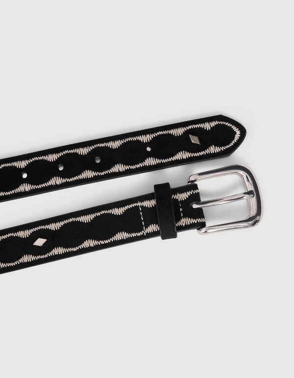 Western Riem Zwart SHOEBY ACCESSOIRES